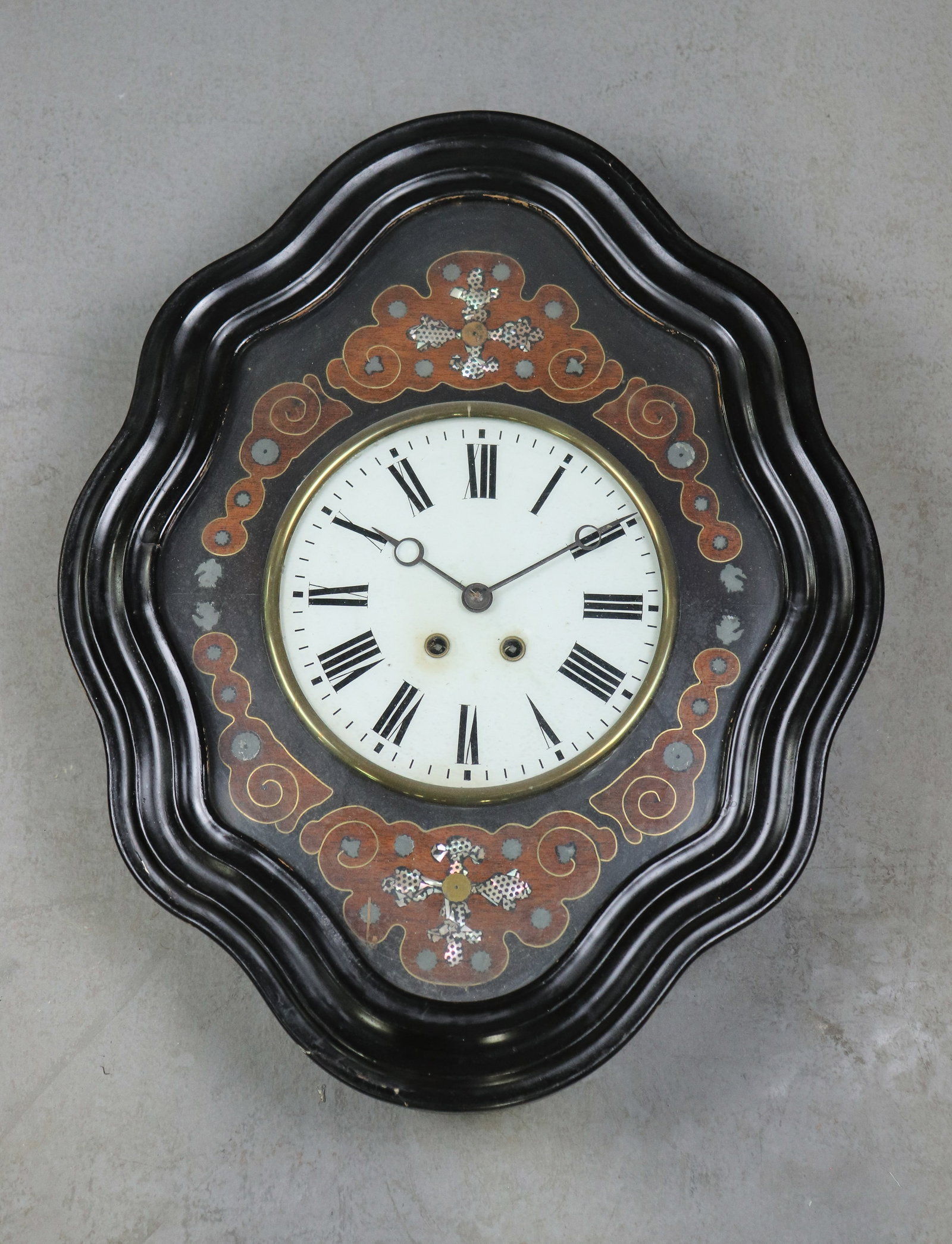 Napoleon III Style Wall Clock #2: Napoleon III Style Wall Clock - 24 in tall x 19 x 6.5