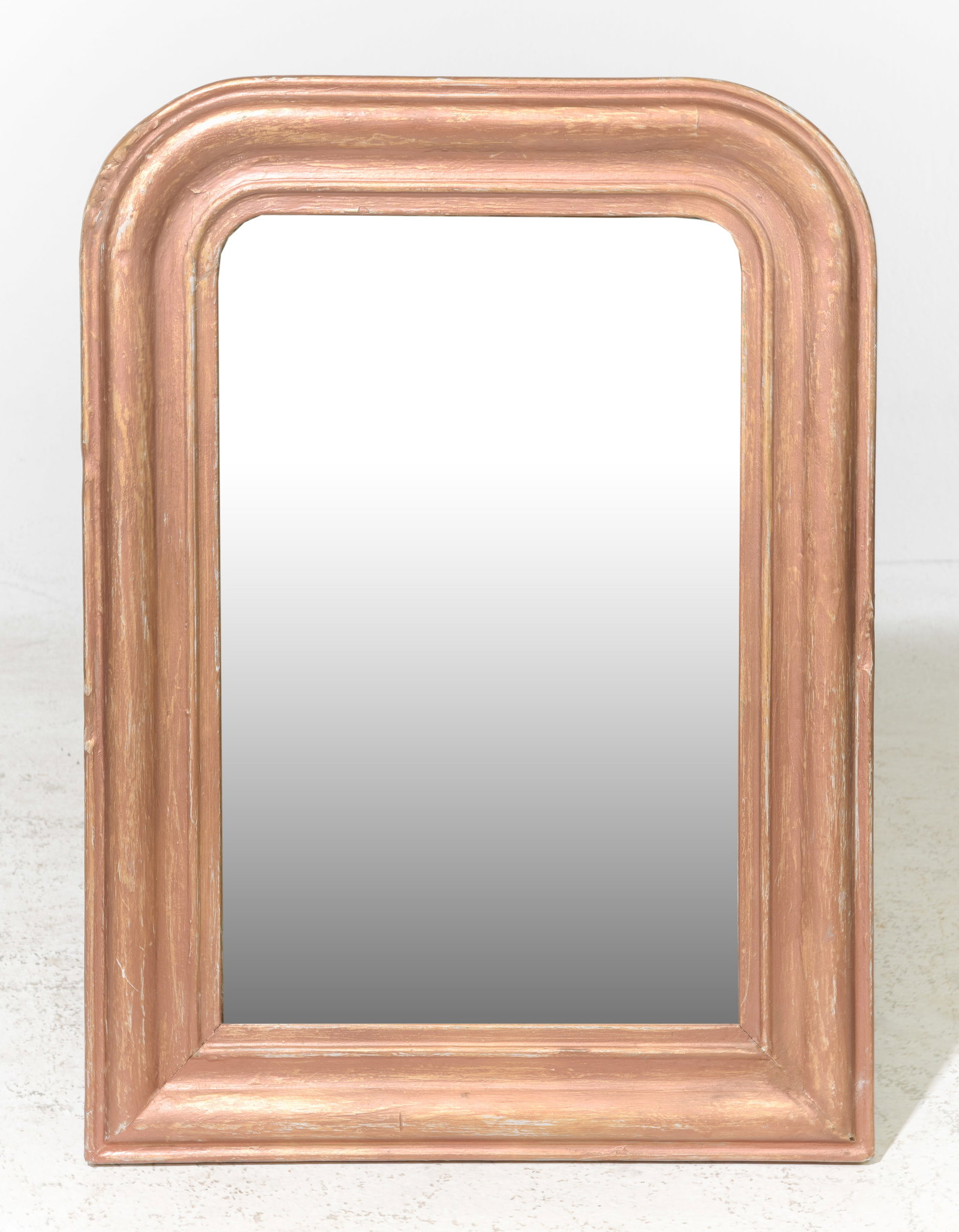 Louis Philippe Style Painted Framed Mirror: Louis Philippe Style Painted Framed Mirror - 30.5 in tall x 23 x 1