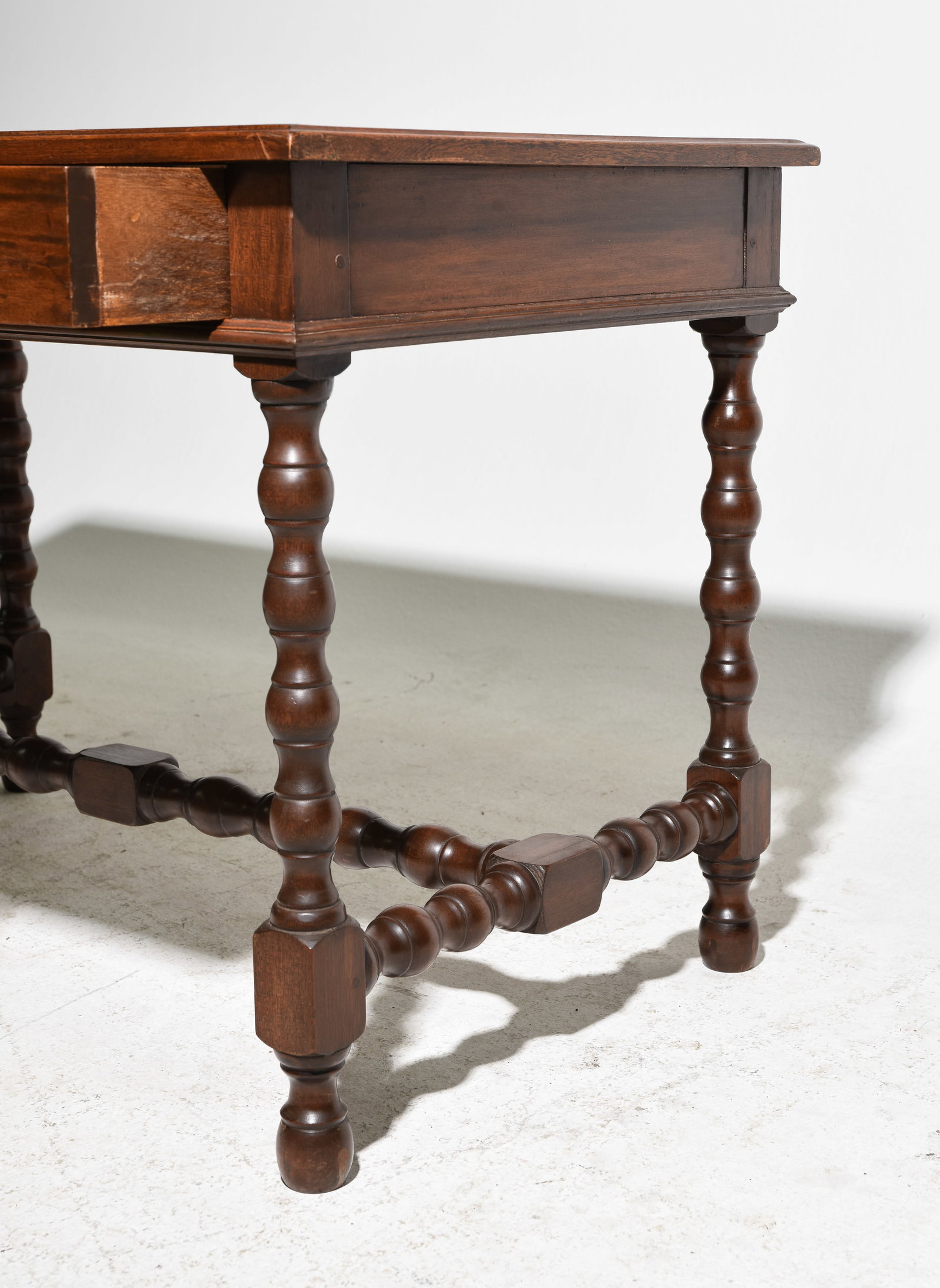 French Two Drawer Writing Table - 3