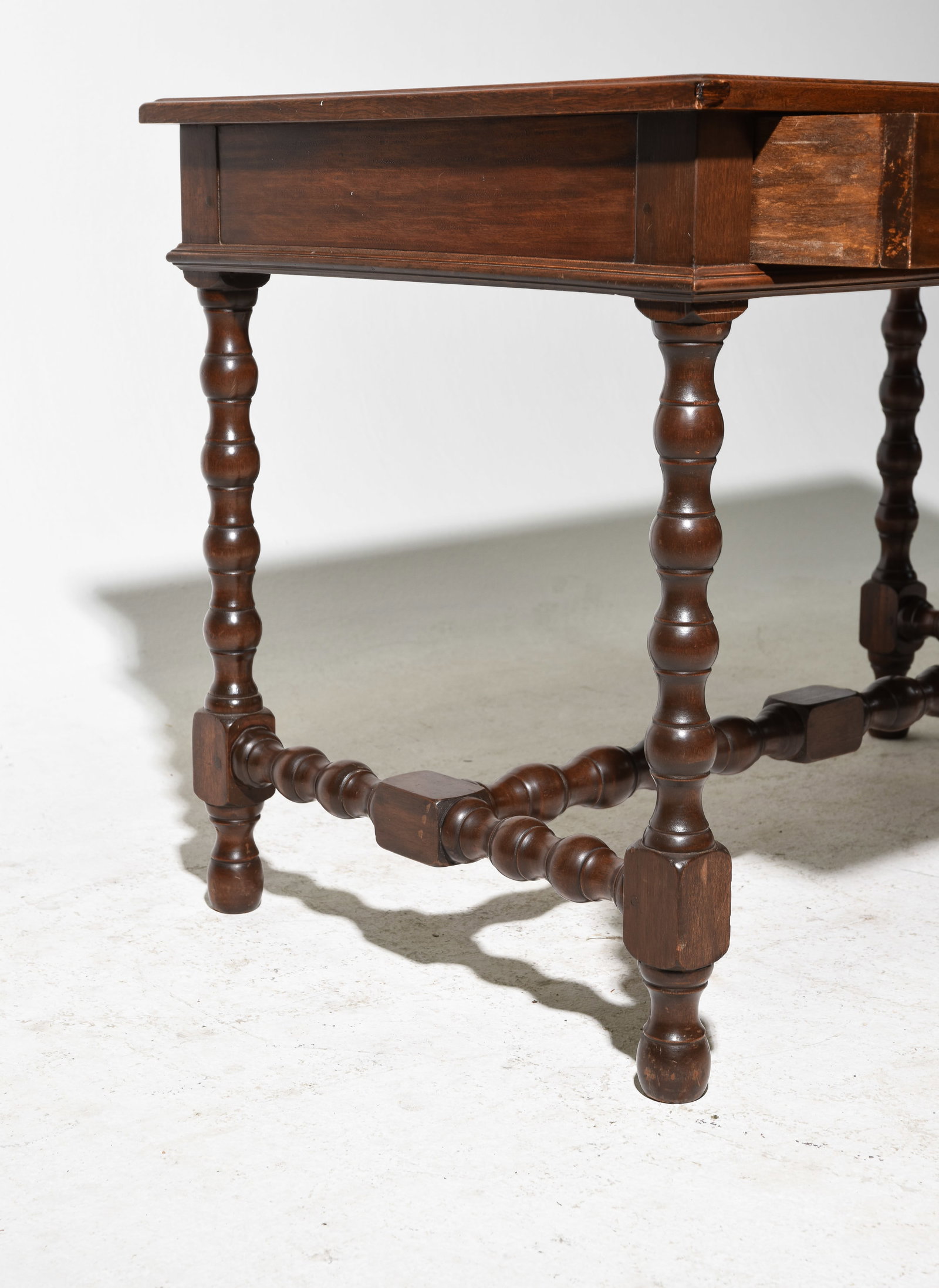 French Two Drawer Writing Table - 4