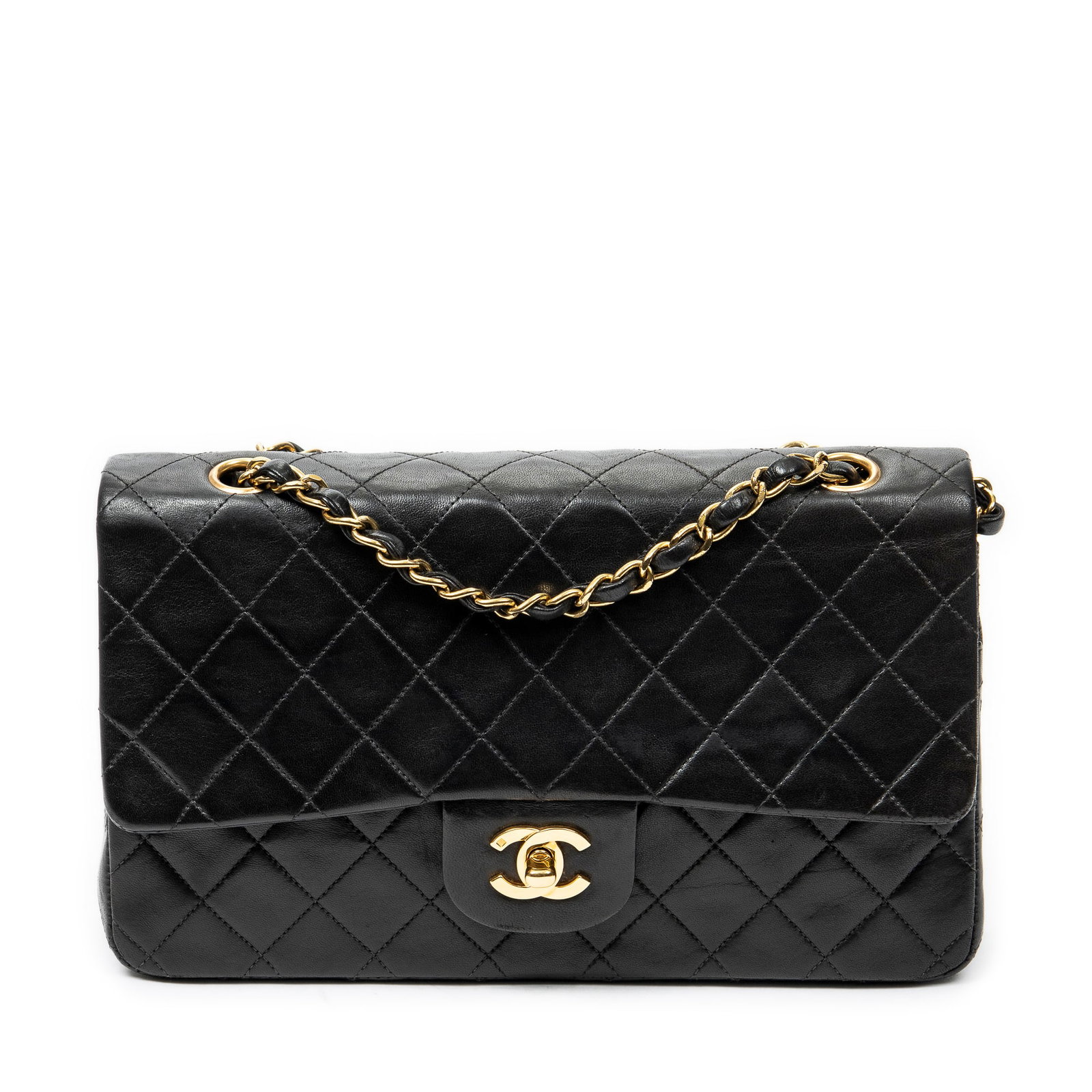 Chanel Classic Double Flap 26 - Black Quilted Lambskin (1 of 10)