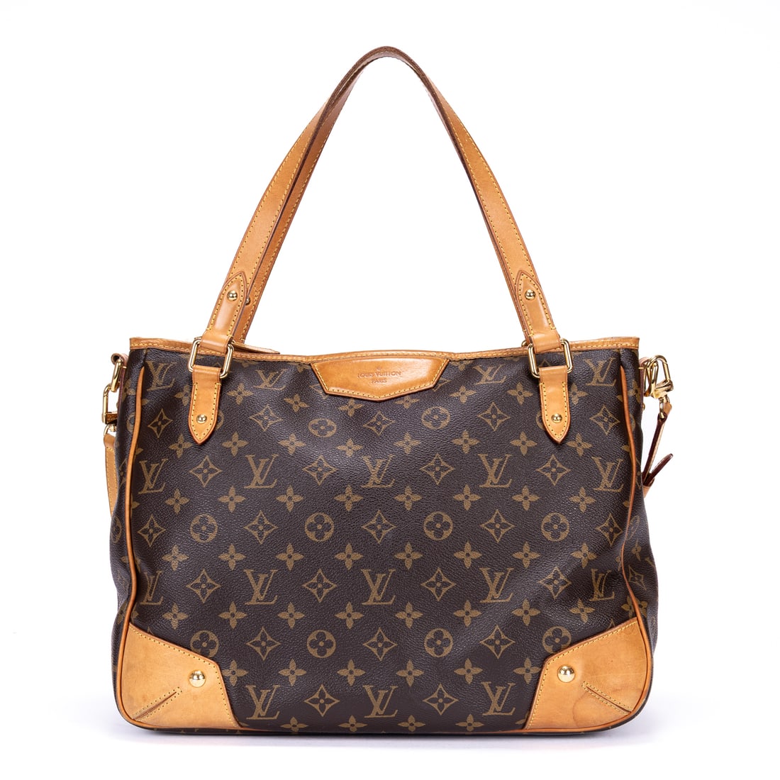 Louis Vuitton Estrela MM in Brown Monogram Canvas: Genuine Pre-Owned Louis Vuitton Estrela MM in Brown Monogram Canvas made in France in AB condition. Date Code is VI4100 (40th week of 2010) Measurements: 38*28*19cm (Length * Height * Width). This lot