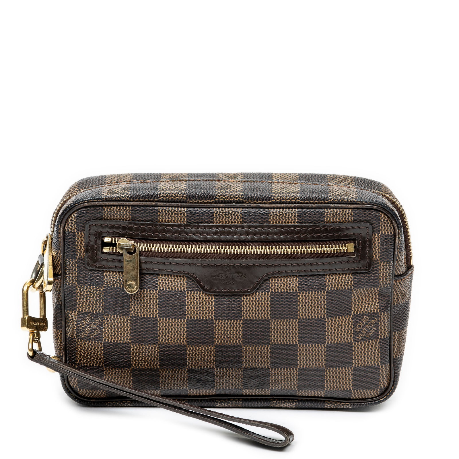 Louis Vuitton Pochette Billets Macao in Damier Ebene (1 of 10)