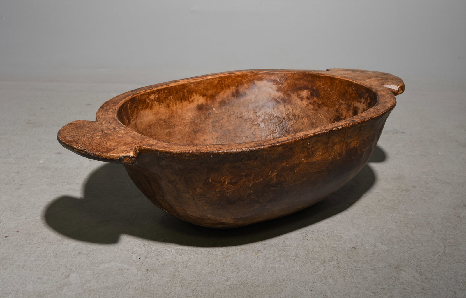 European Waxed Dough Bowl #6: European Waxed Dough Bowl - 9 in tall x 32.25 x 20