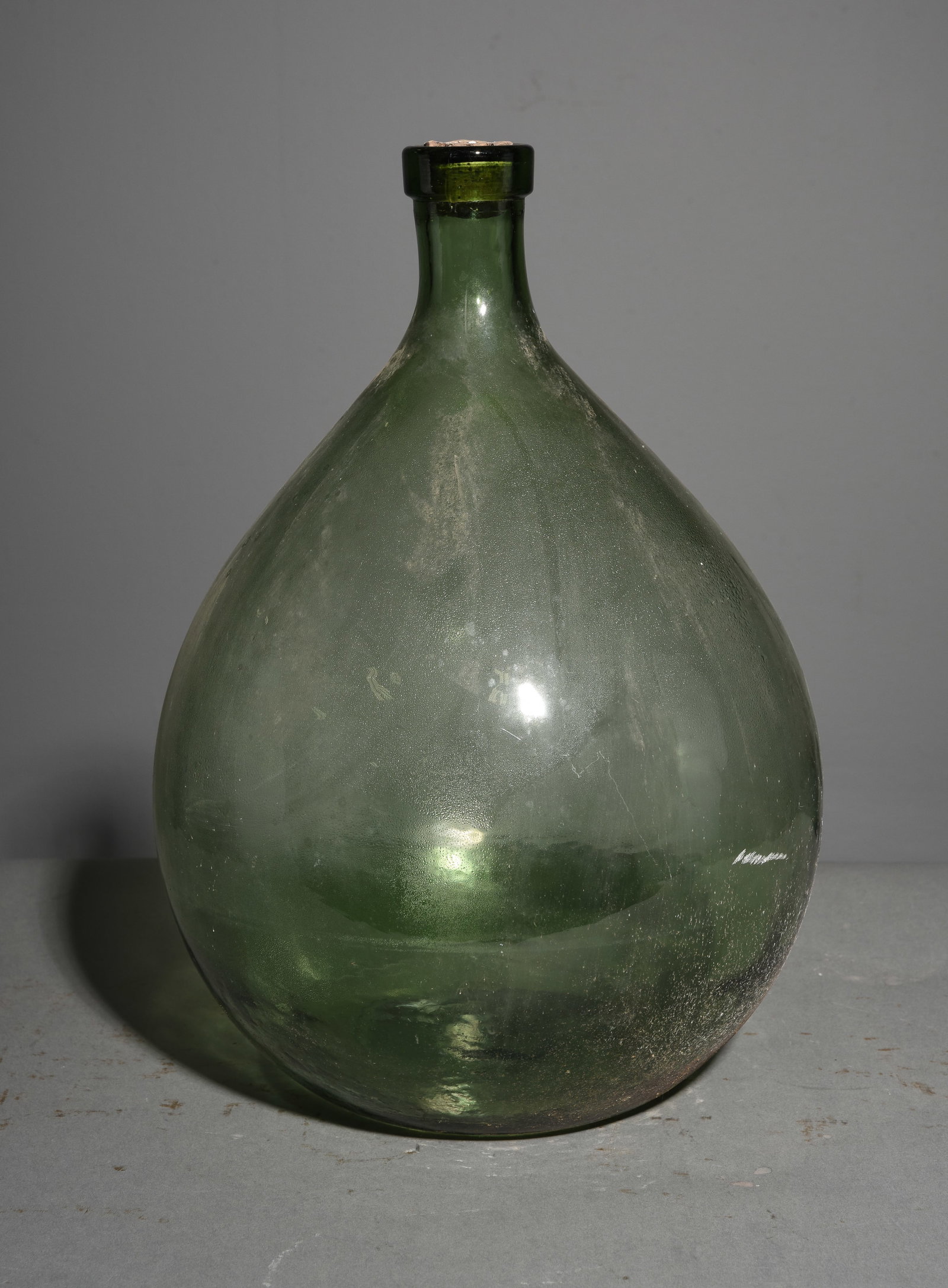 Glass Demijohn / Carboy / Bottle #3: Glass Demijohn / Carboy / Bottle - 17 in tall x 12 inch diameter