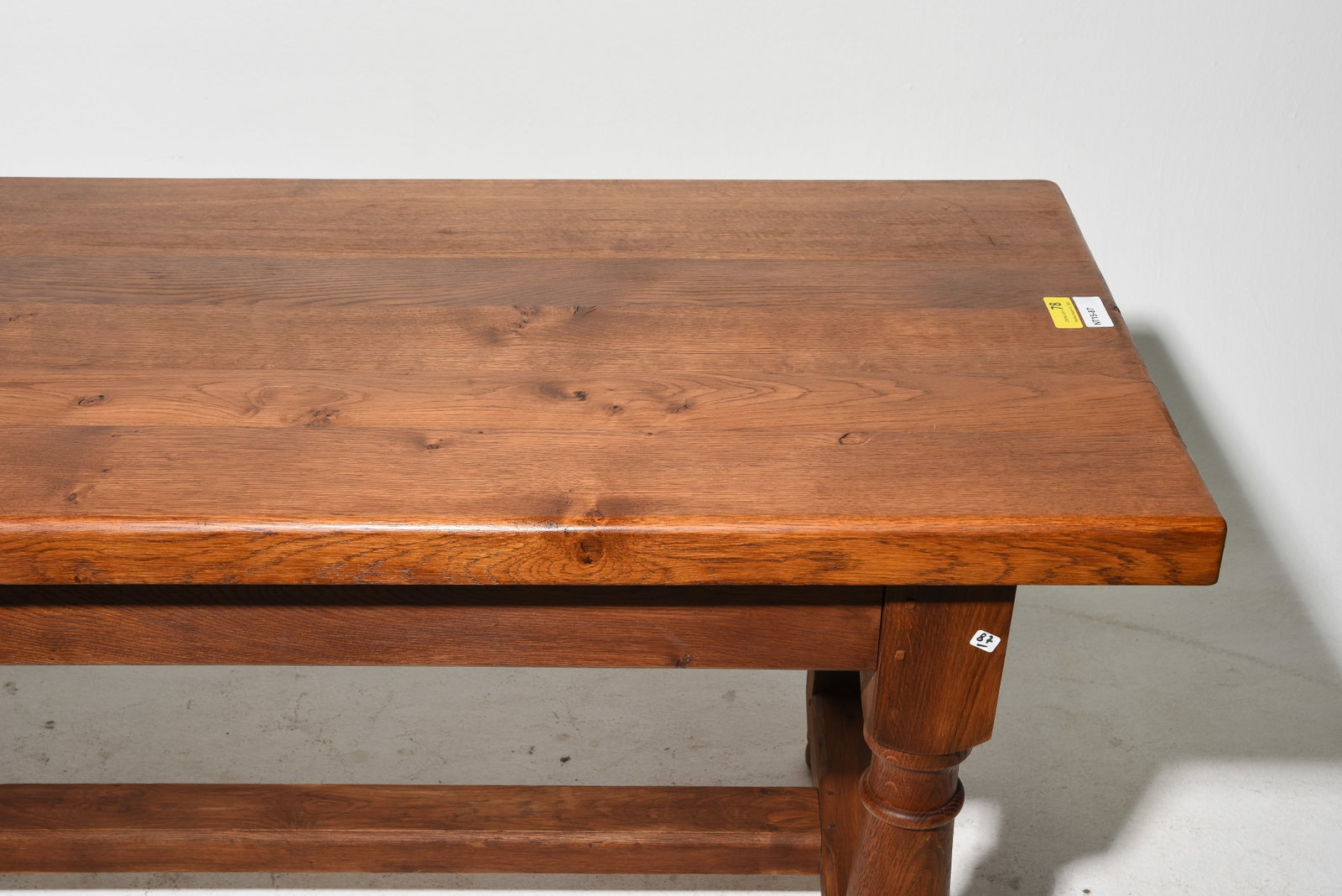 French Solid Oak Farmhouse Table - 3