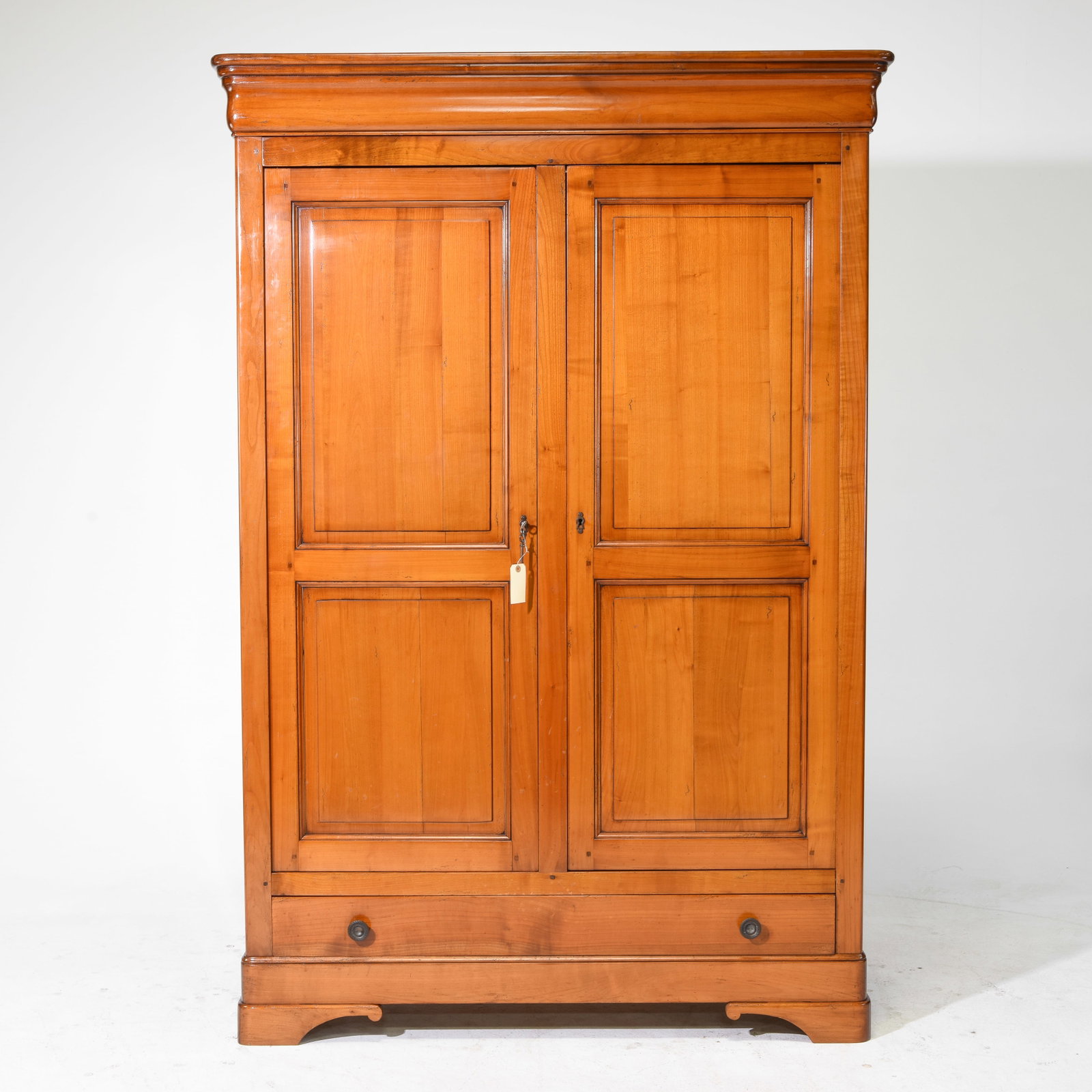 Louis Philippe Style Double Door Armoire (1 of 7)