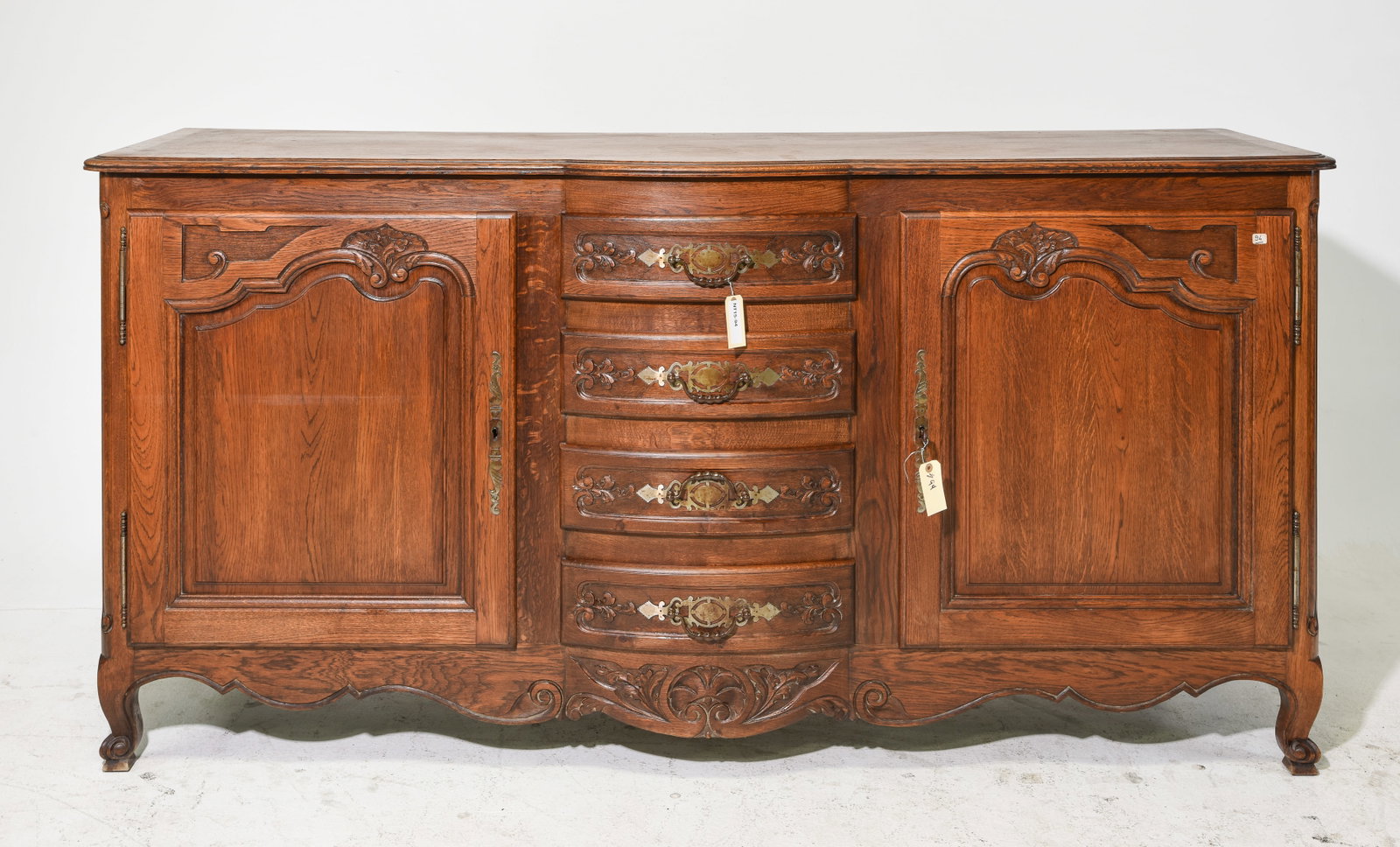 Louis XV Style Oak Sideboard / Enfilade (1 of 8)