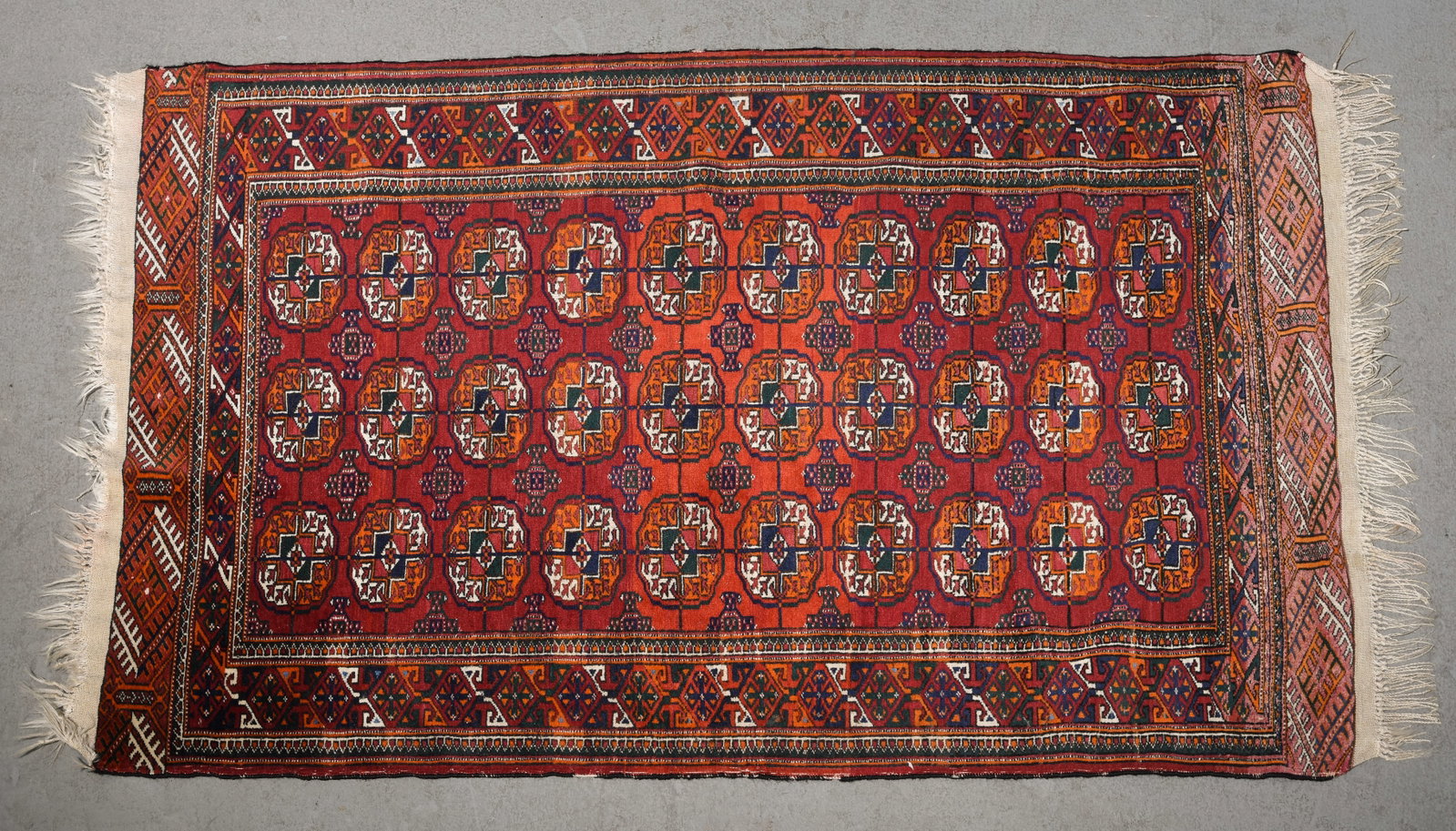 Hand Knotted Bukhara Rug - 3'4 x 5'5 (1 of 4)