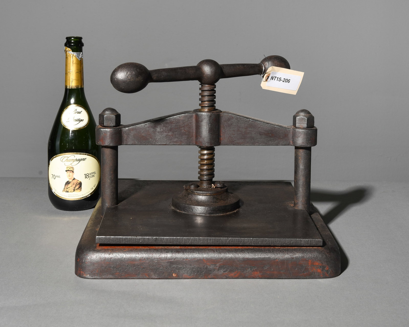 Cast Iron Book Press #1: Cast Iron Book Press - 11 in tall x 14.5 x 13