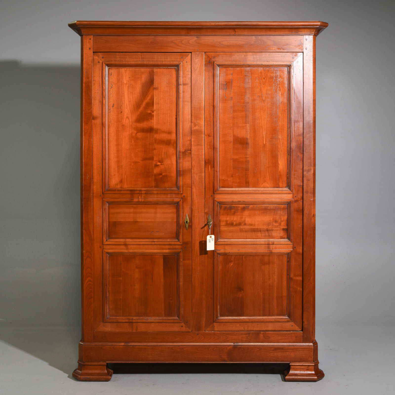 French Cherry Double Door Robe: French Cherry Double Door Robe - 76 in tall x 54.5 x 24.5