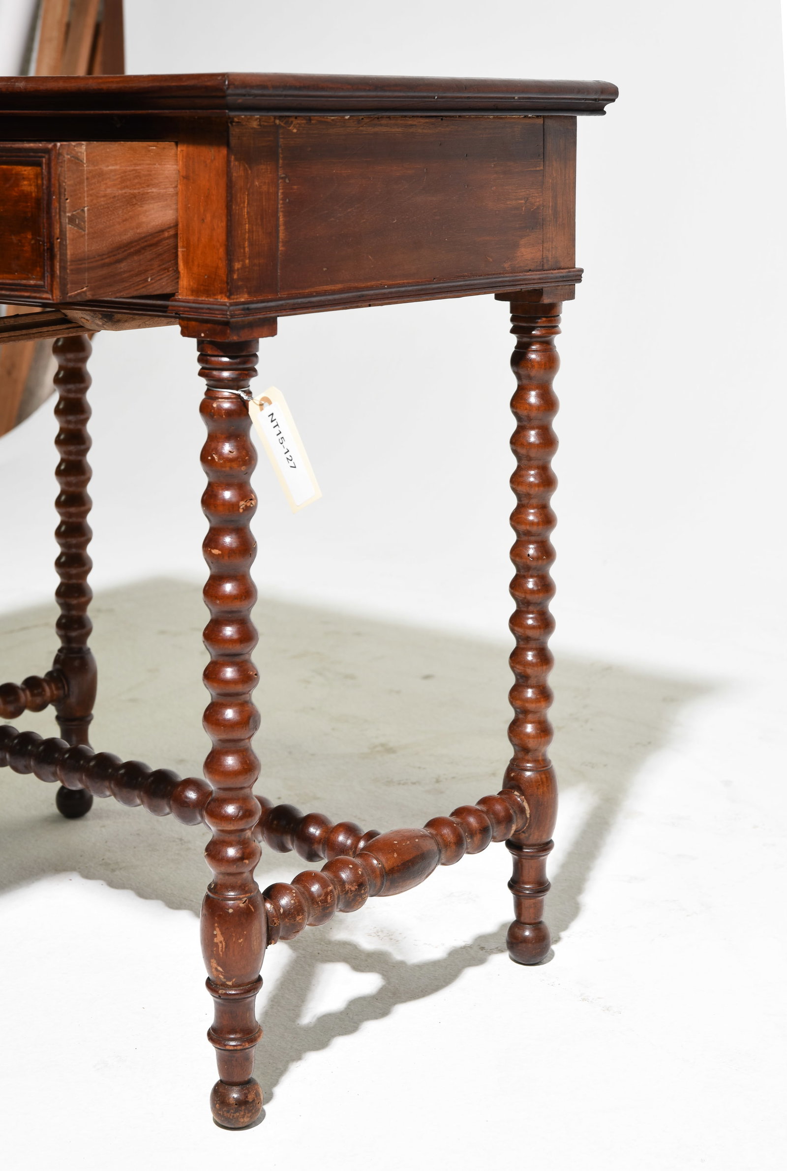 French Turned Bobbin Turned Sewing Table - 4