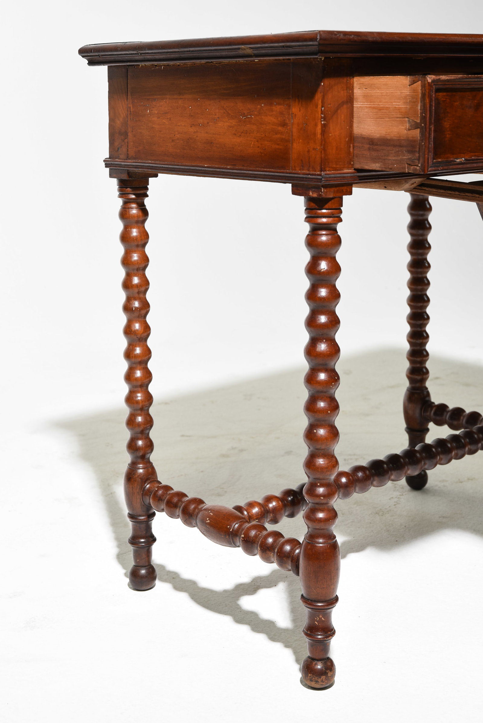 French Turned Bobbin Turned Sewing Table - 5