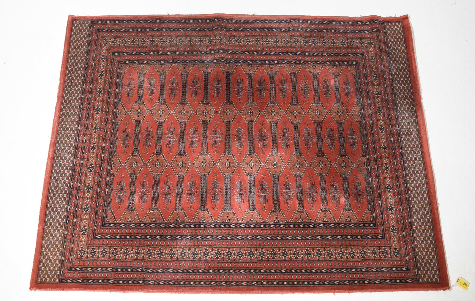 Bokhara Style Machine Made Rug - 7'10 X 5: Bokhara Style Machine Made Rug - 7'10 X 5