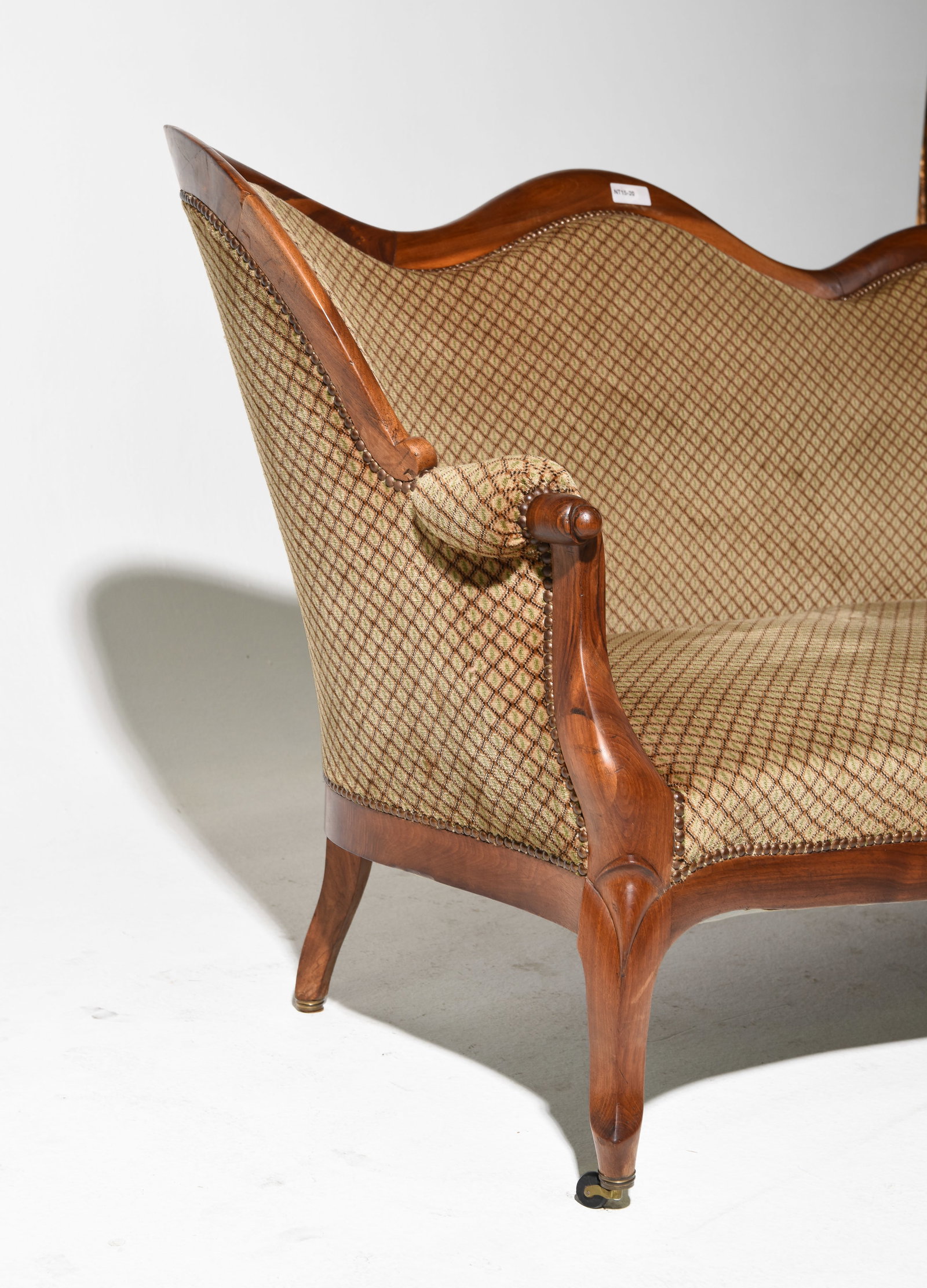 Louis Philippe Style Walnut Sofa / Settee - 2