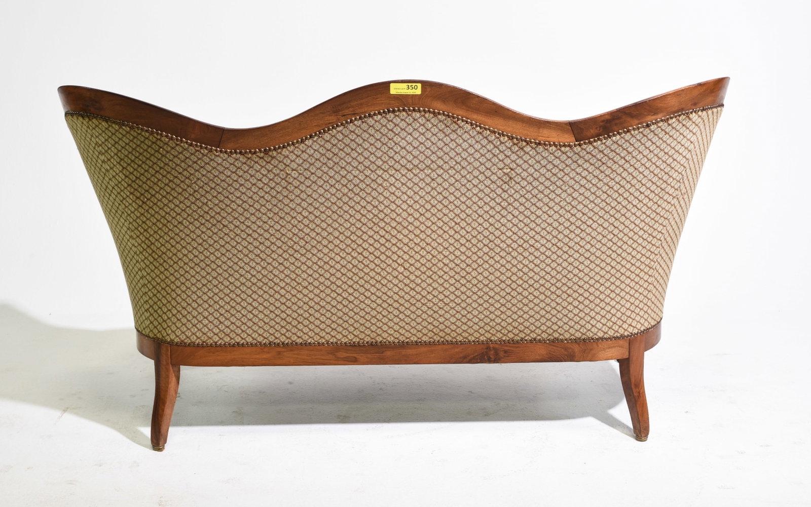 Louis Philippe Style Walnut Sofa / Settee - 4
