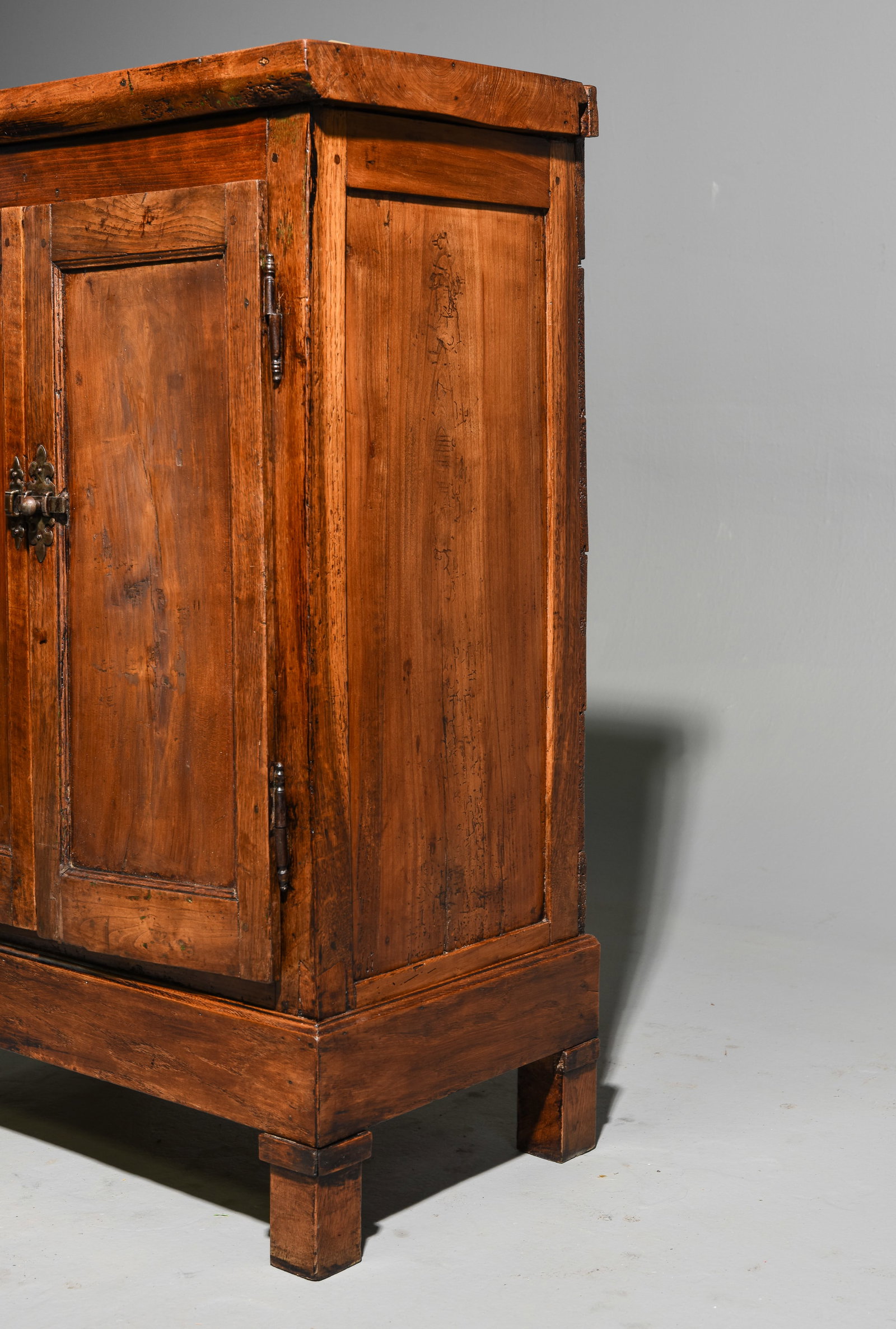 French Rustic Two Door Cabinet - 5
