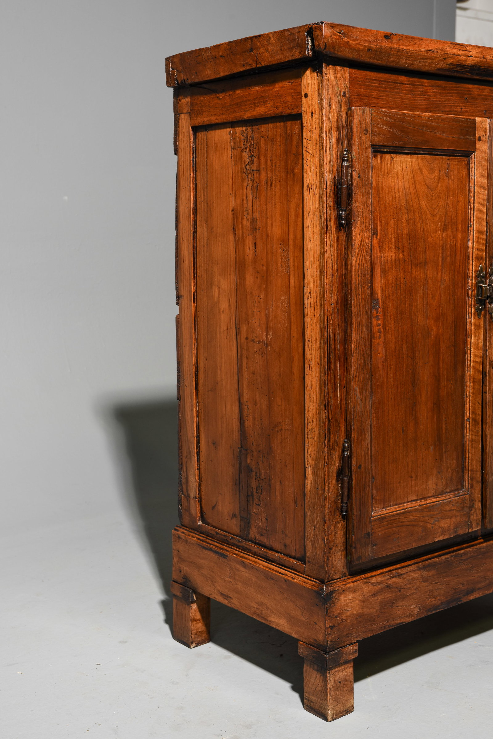 French Rustic Two Door Cabinet - 6