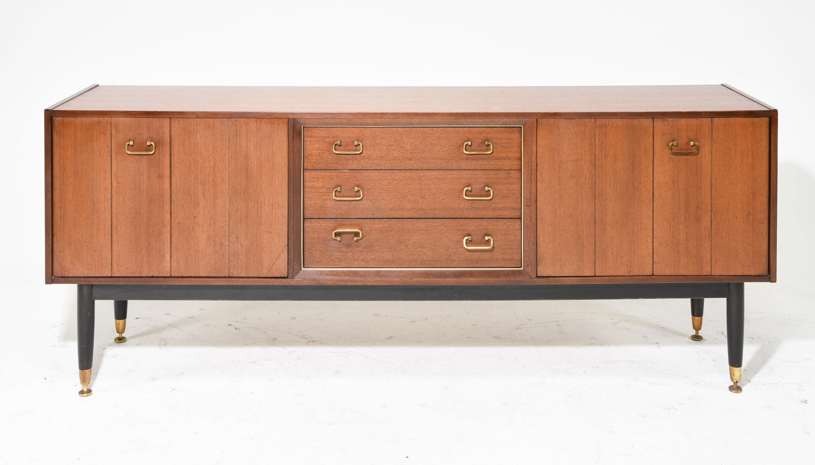G-Plan Sideboard in Tola Wood with Ebonized Legs (1 of 8)