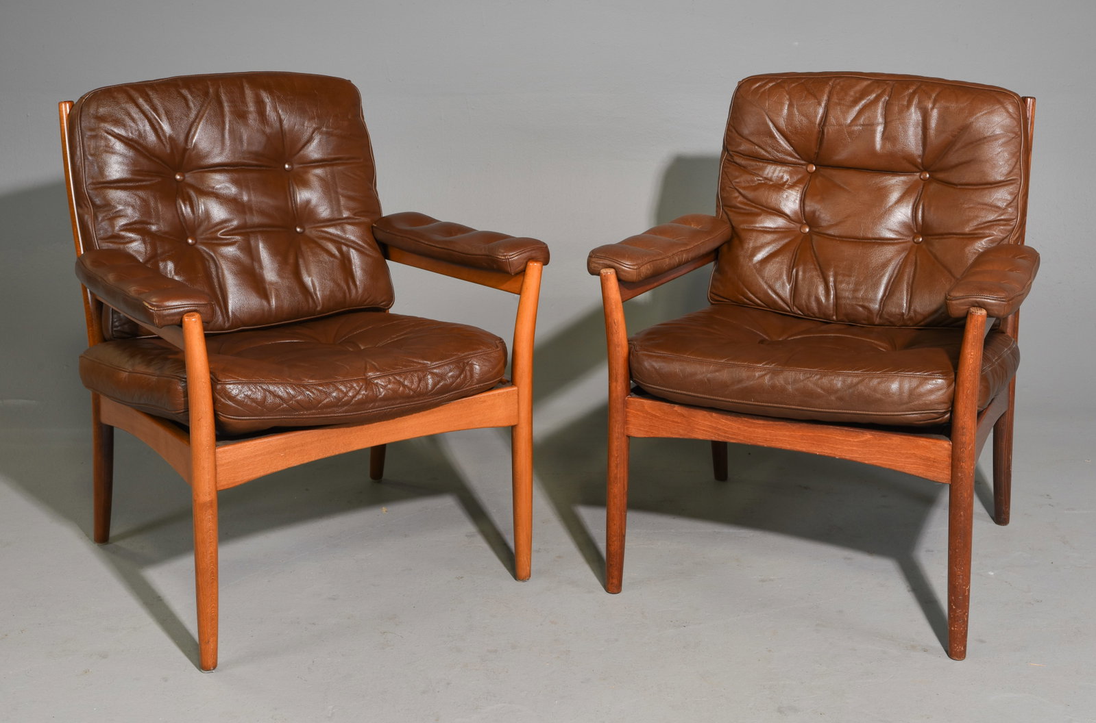 Pair Swedish G?te M?bler Mid Century Lounge / Armchairs (1 of 8)