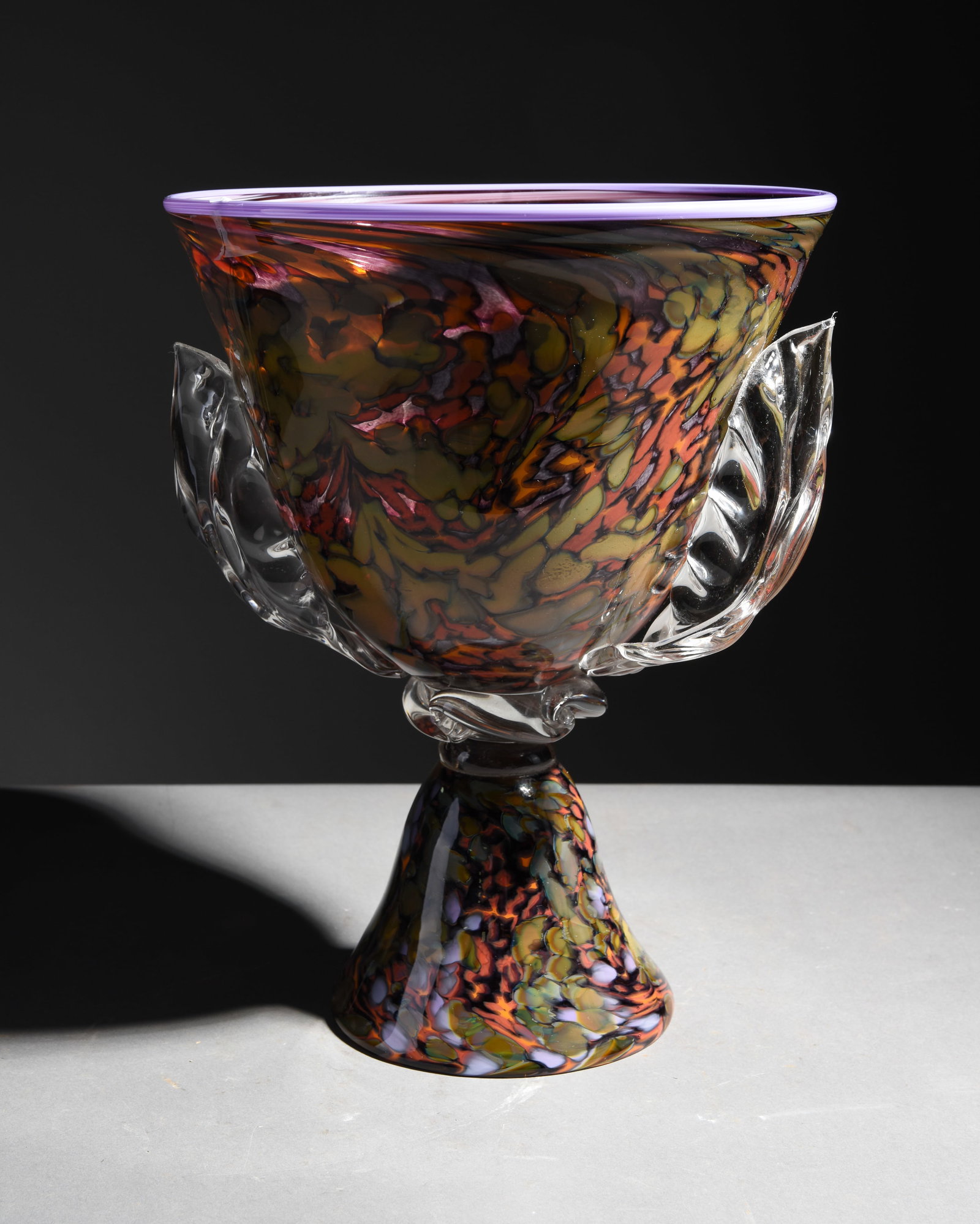 Handblown Fuzion Z Art Glass Vase (1 of 6)
