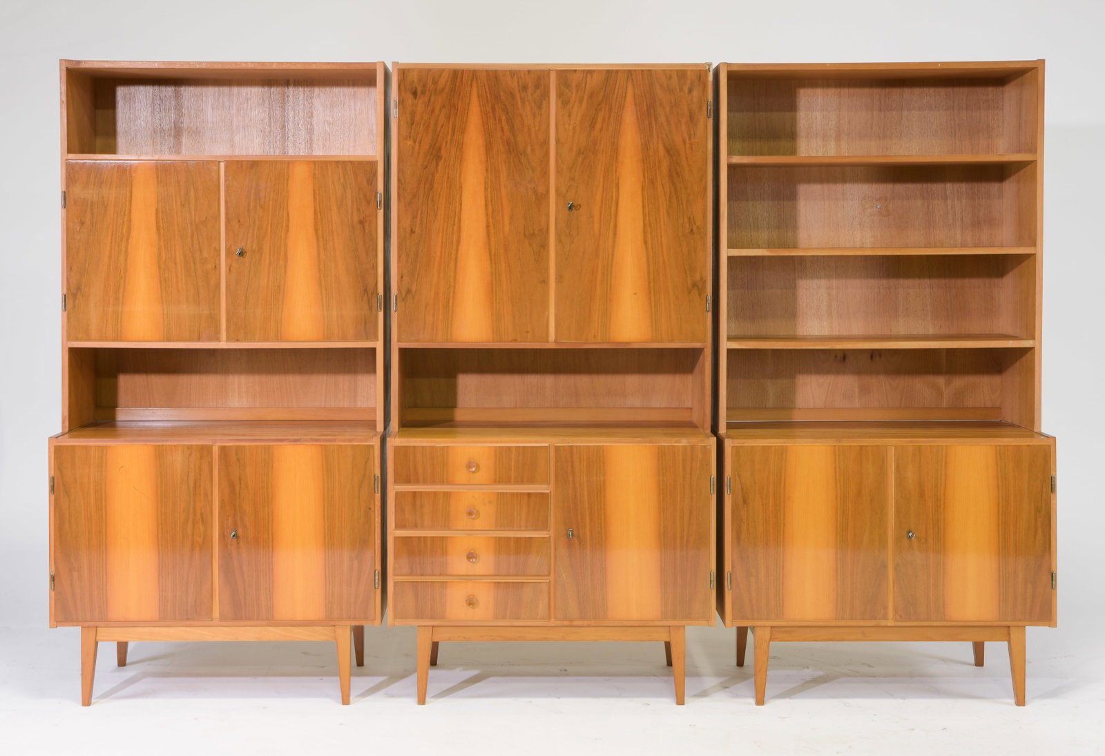 3 European Mid Century Modern Wall Units (1 of 11)