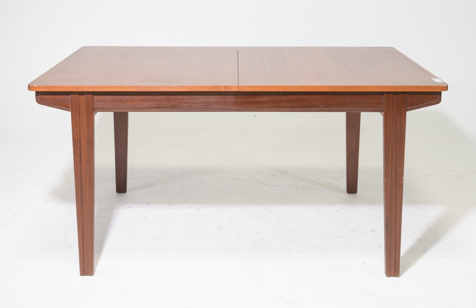 Mid Century Modern Table with Pop Up Leaf (1 of 7)