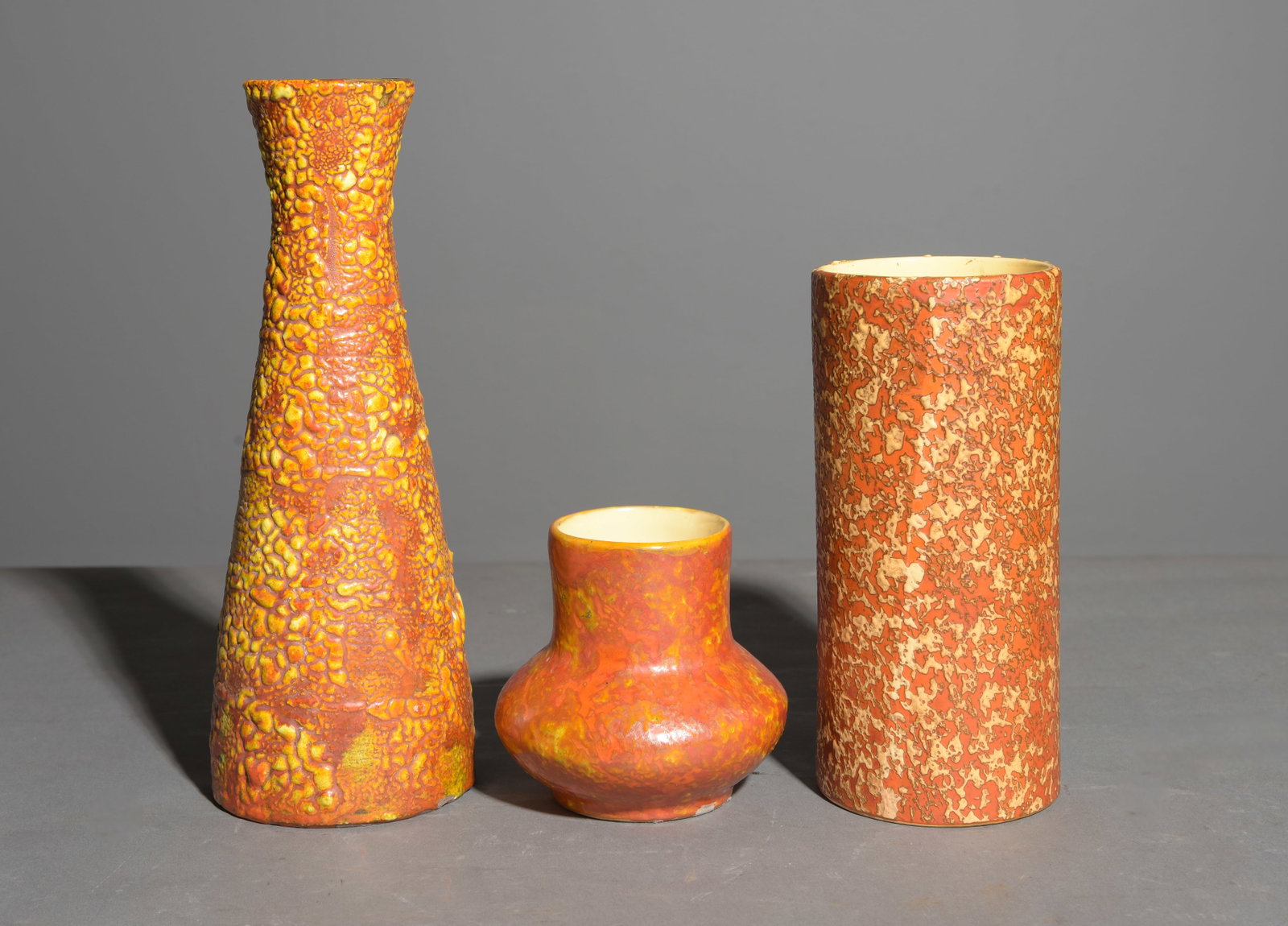 3 Vintage Hungarian Ceramic Vases - Tofej (1 of 5)