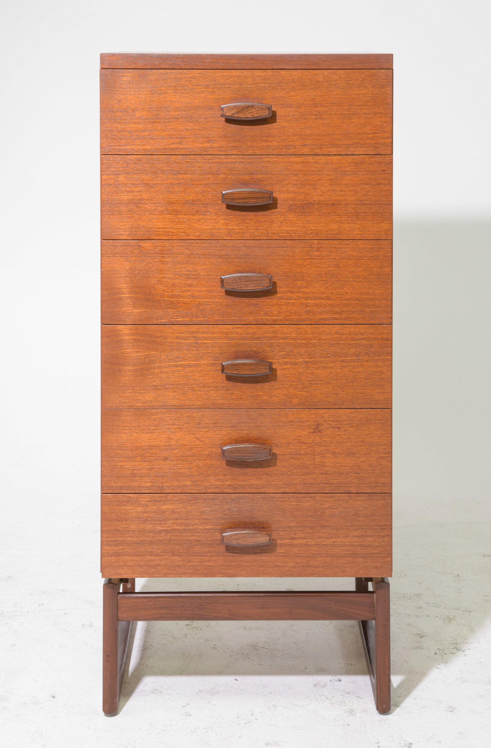 Mid Century G-Plan Quadrille Tall 6 Drawer Chest (1 of 6)
