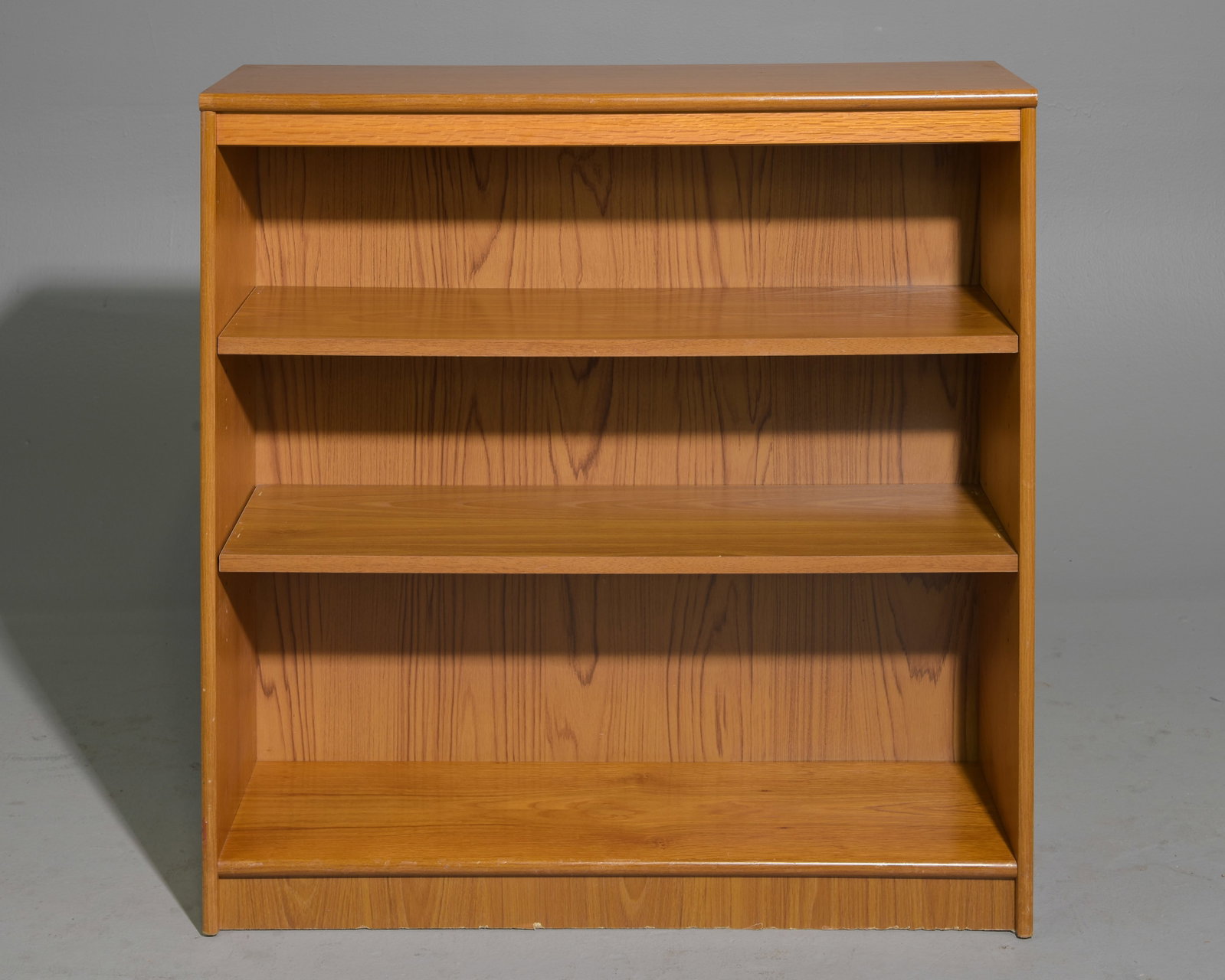 Mid Century Modern Open Bookshelf #1: Danish Modern Style Open Bookshelf - 36 in tall x 34 x 11