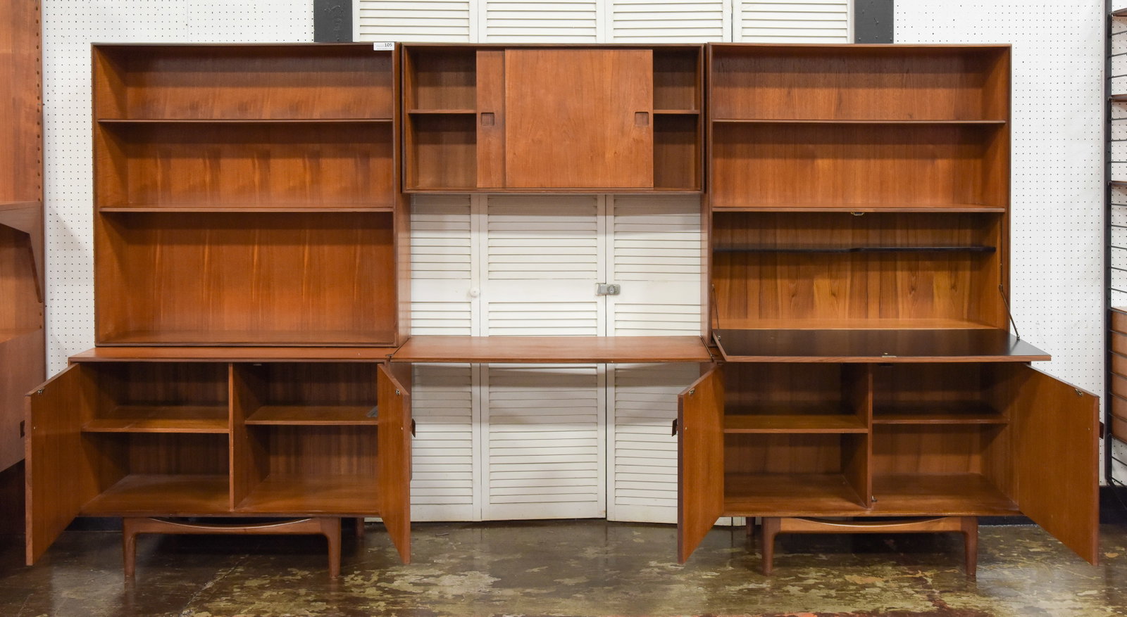 Kofod-Larsen for G-Plan 3 Bay Wall Unit / System - 2