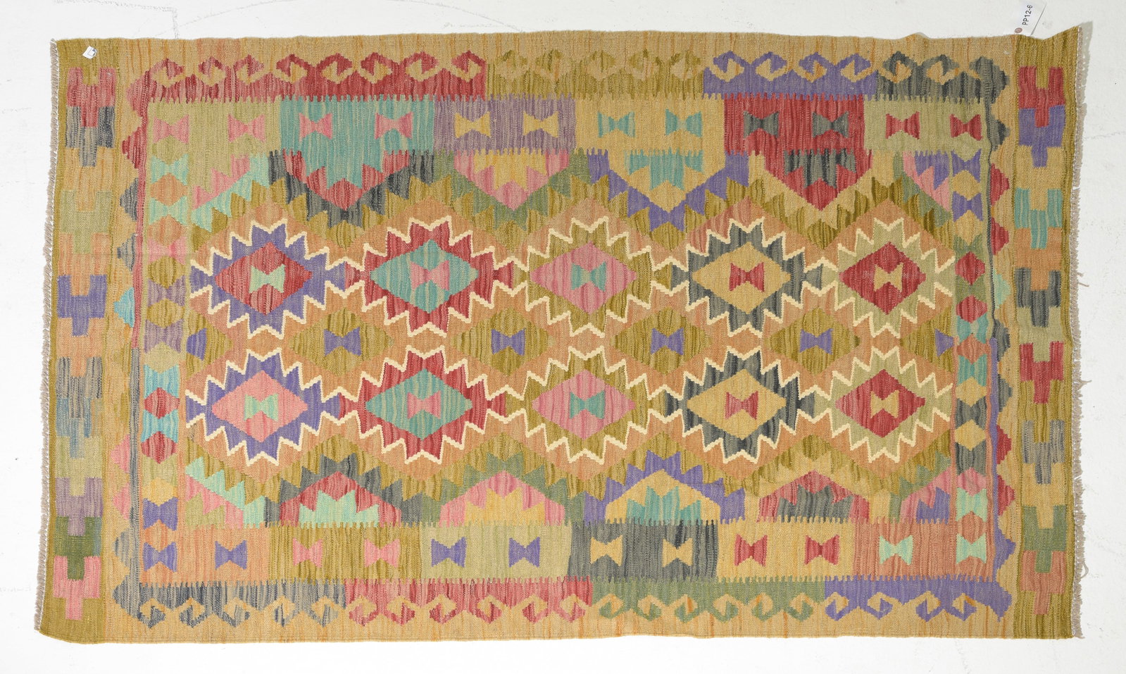 Hand Woven Kilim Rug - 5' x 6'5 (1 of 4)