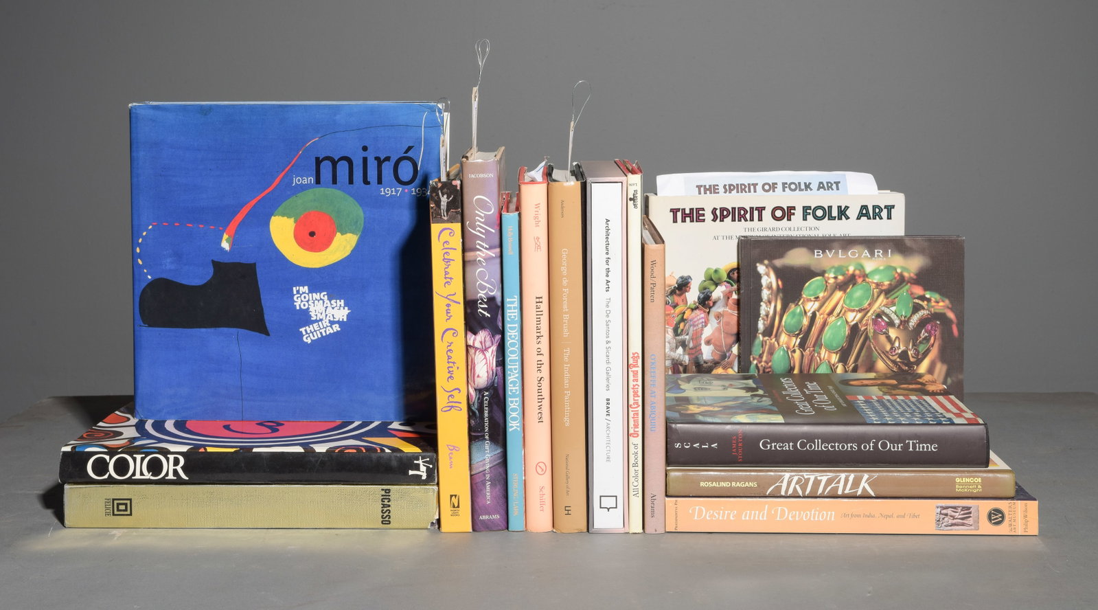 16 Art & Collecting Books - Miro, Picasso, Bulgari (1 of 7)