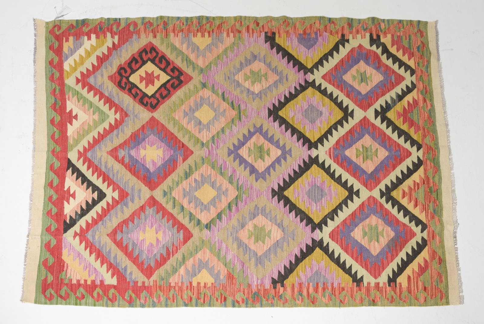 Hand Woven Kilim Rug - 5' x 7' (1 of 4)