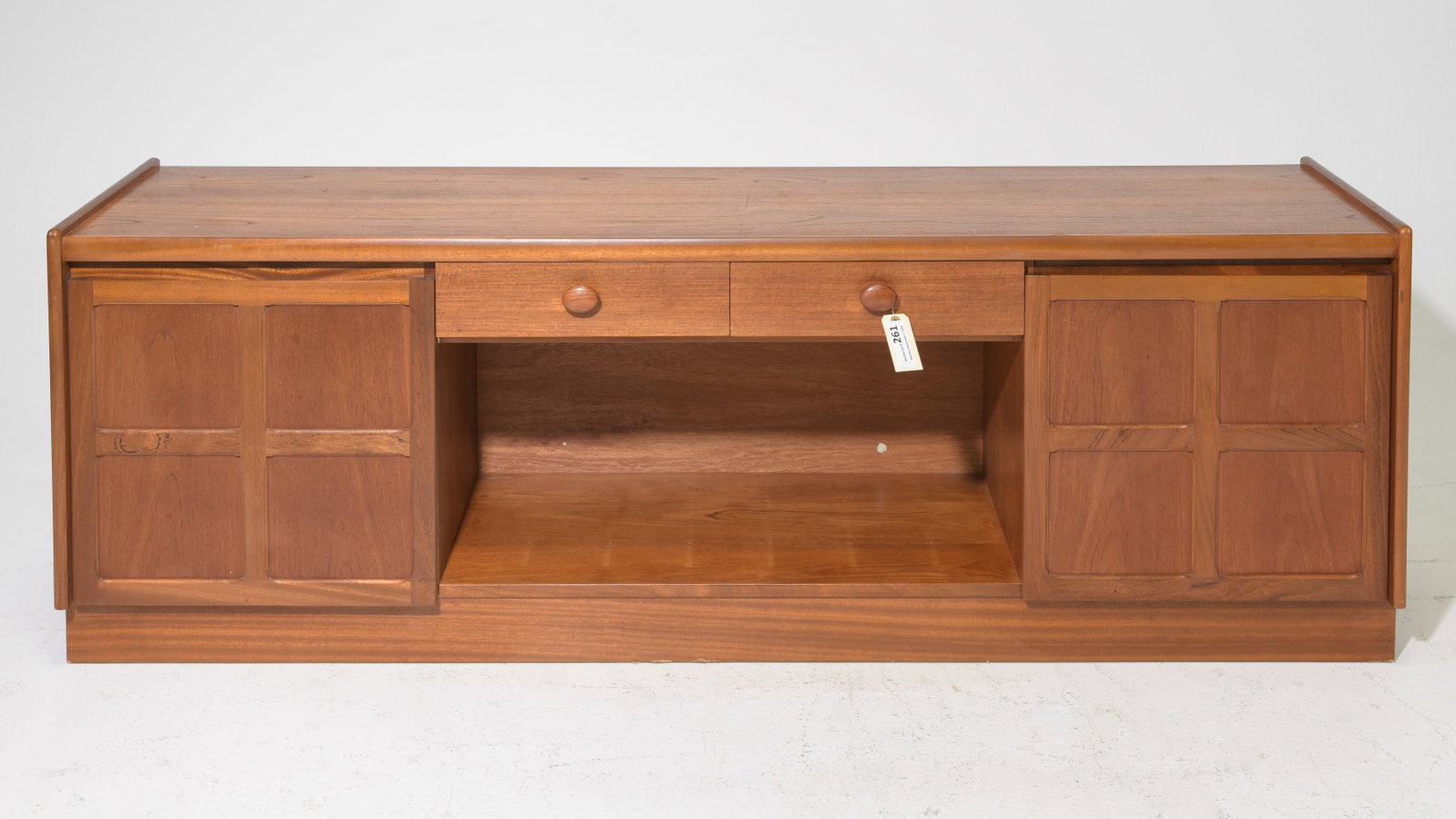 Mid Century Modern Base - Nathan: Danish Modern Style Teak Base by Nathan Furniture - 24 in tall x 72 x 18