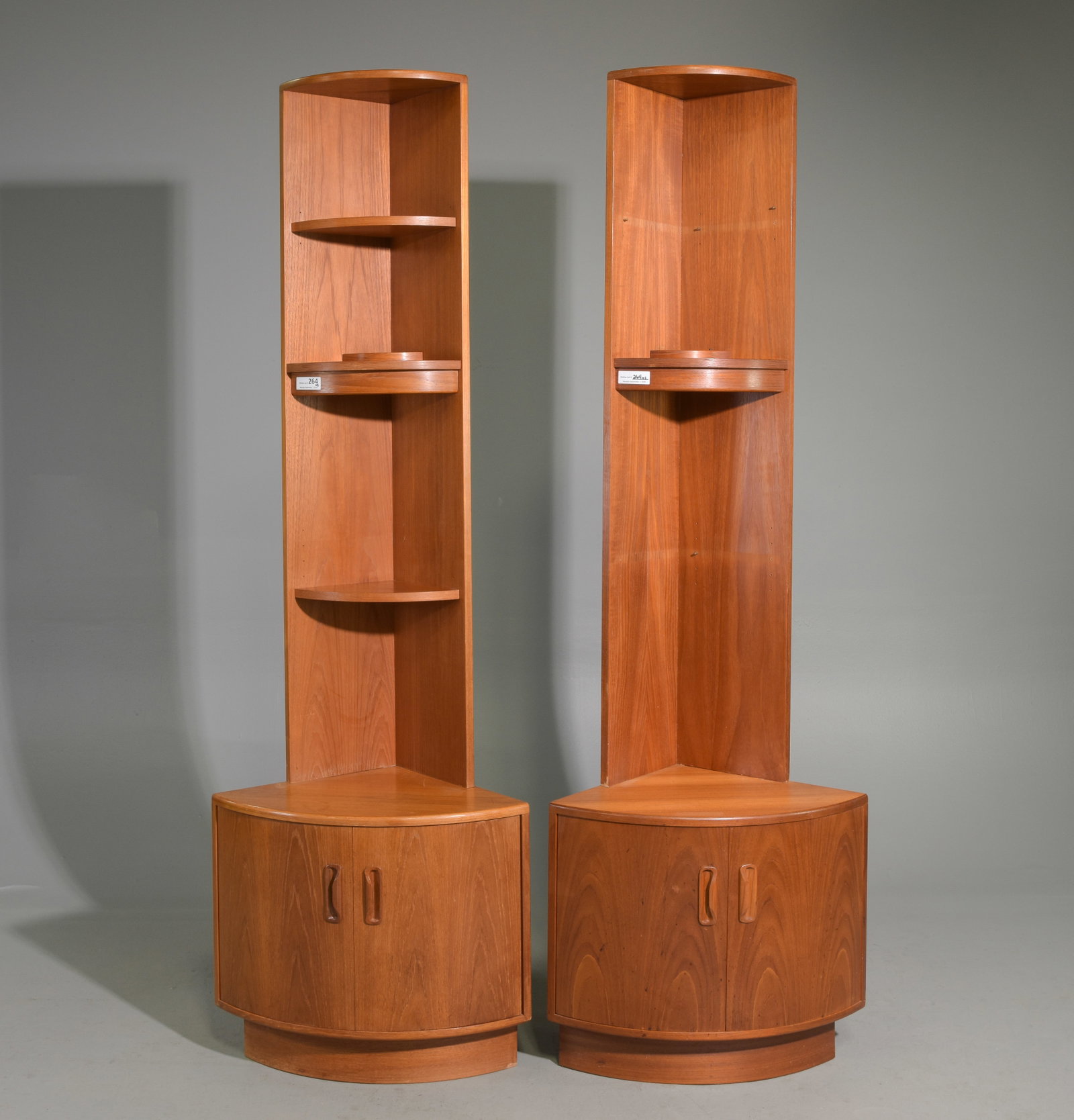 2 Mid Century Modern Corner Cabinets - Gplan (1 of 7)