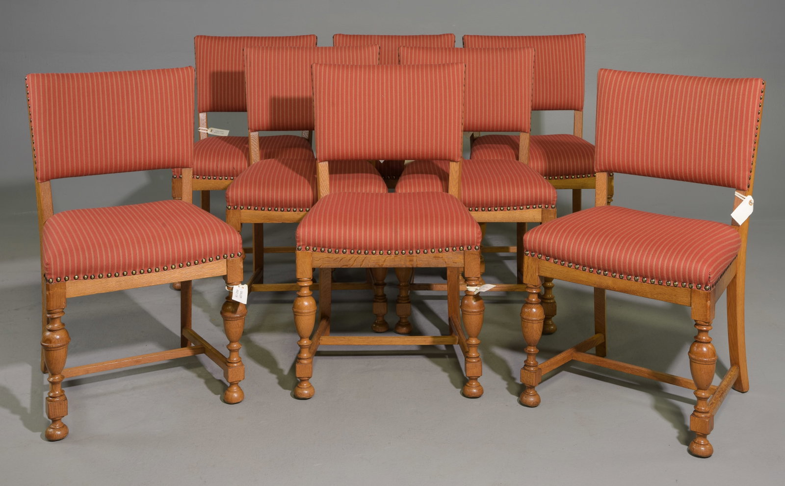 Danish Oak Set of 8 Dining Chairs (1 of 4)