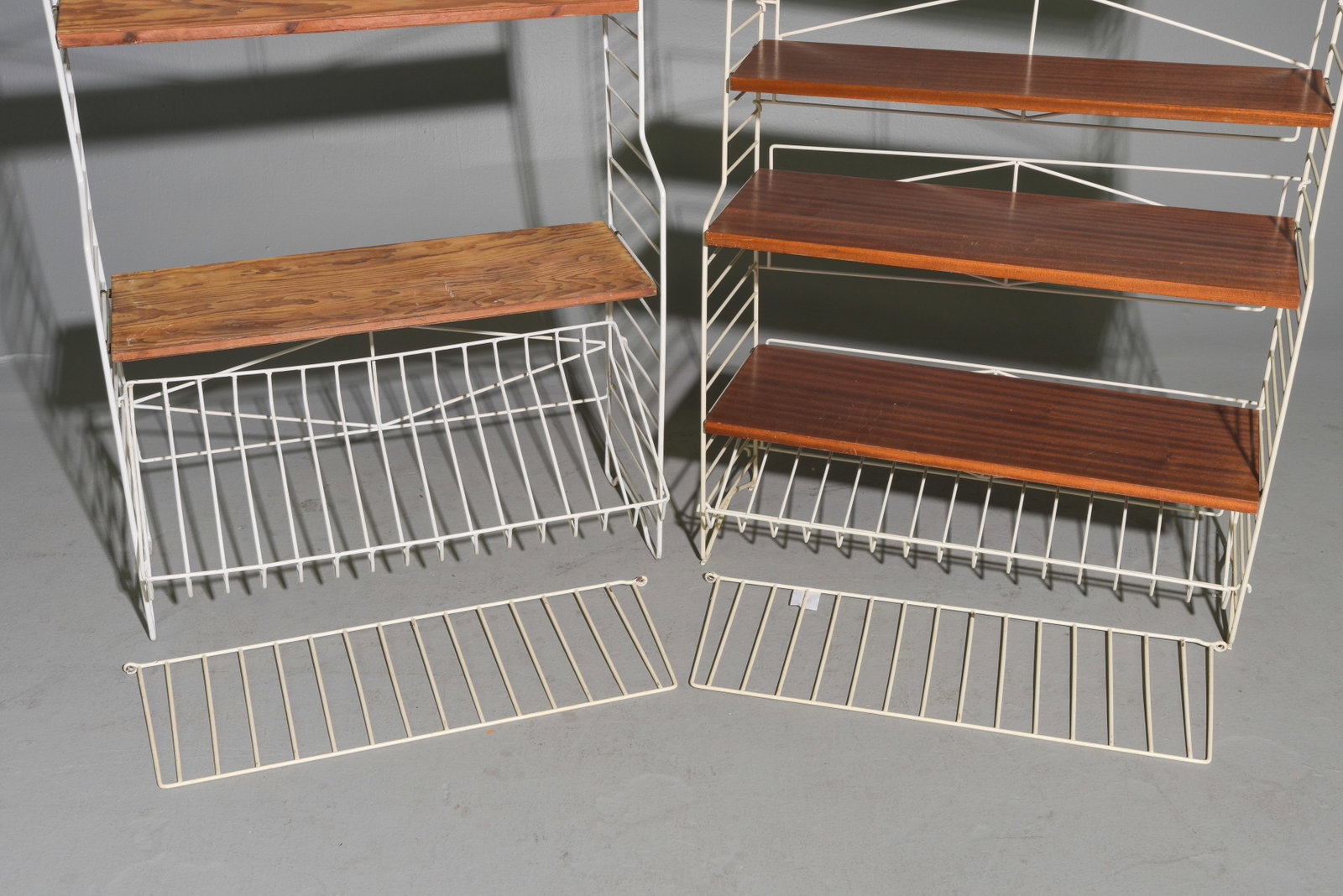2 Swedish Single Bay String System Wall Units - 2