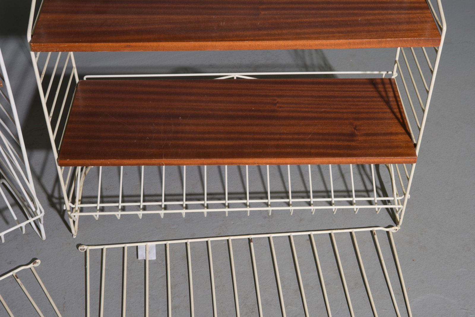 2 Swedish Single Bay String System Wall Units - 4