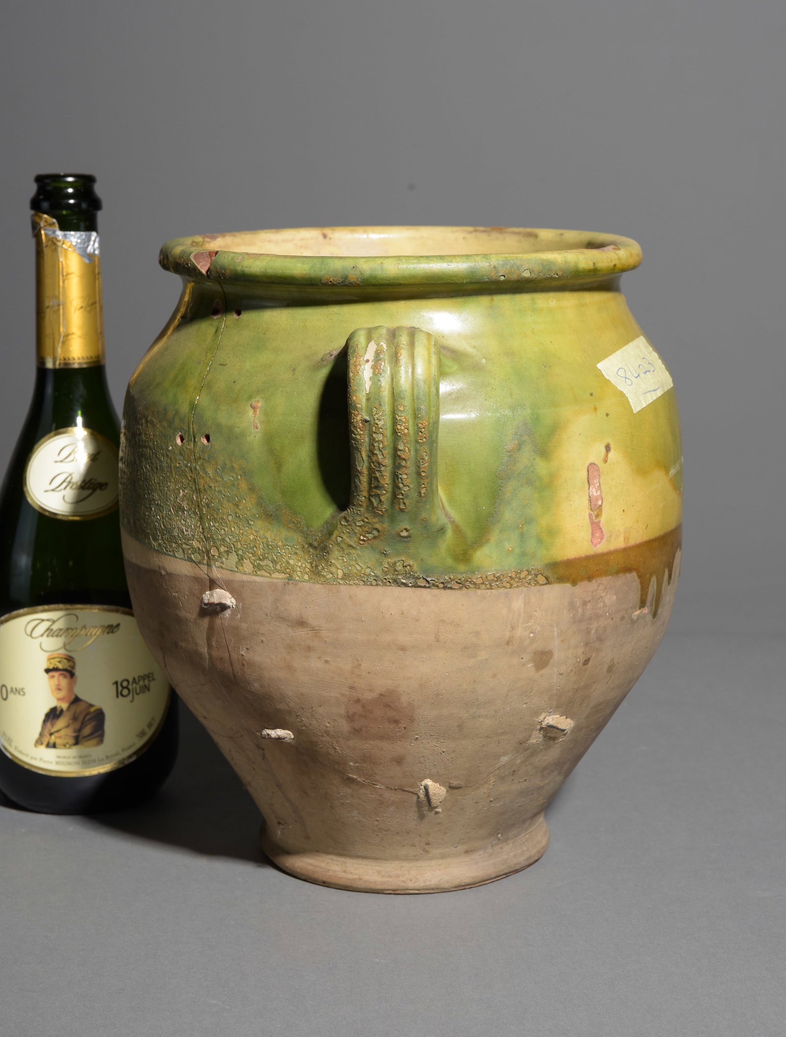 French Glazed Confit Pot - 3