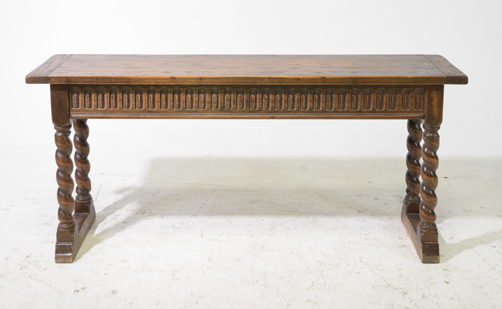 Jacobean Oak Low Hall / Sofa Table (1 of 5)