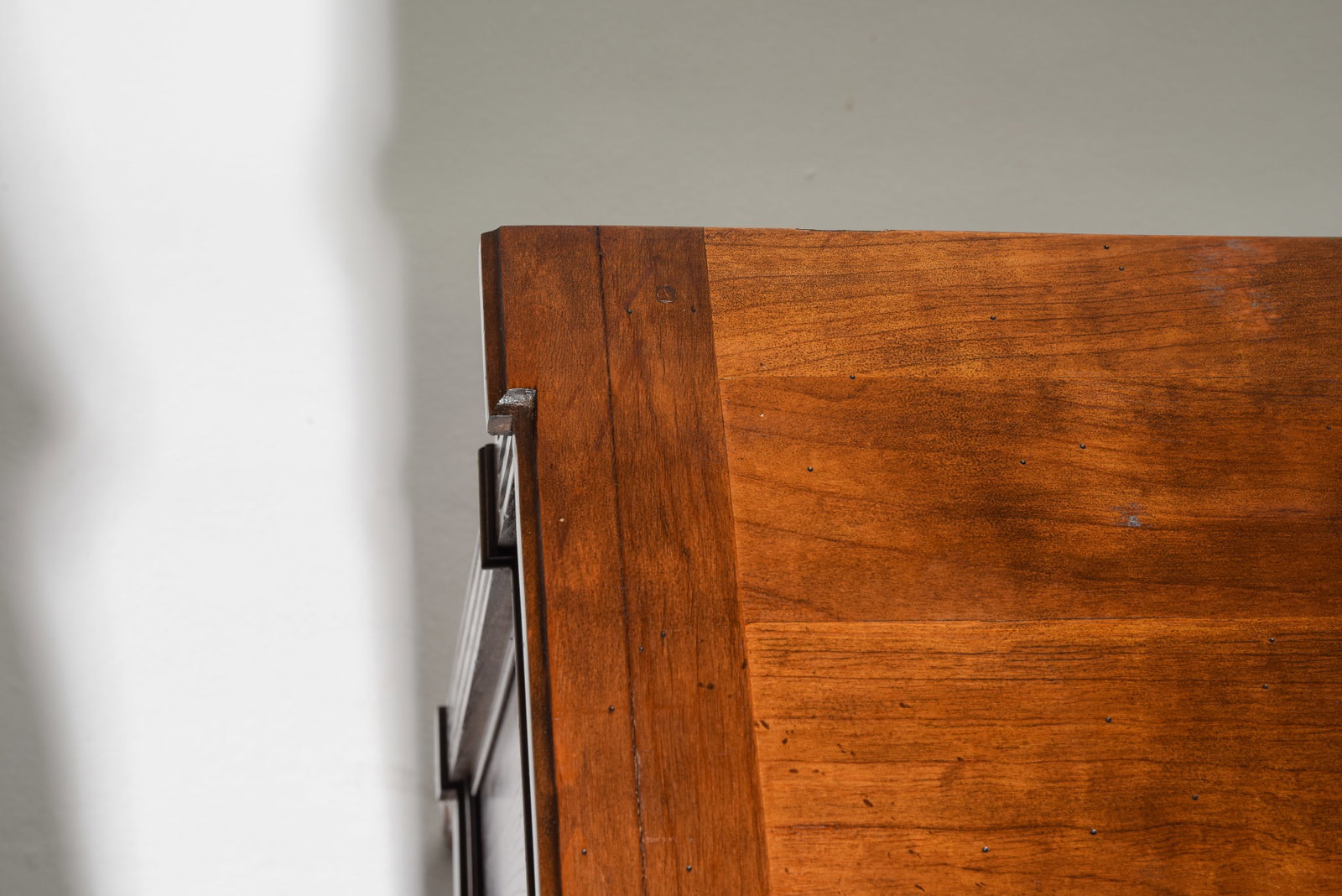 Louis XVI Style Three Drawer Cherry Chest - 5
