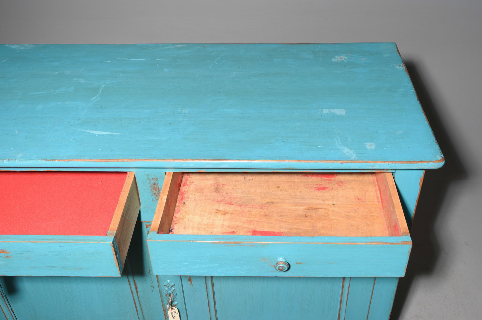 French Painted Two over Two Buffet / Sideboard - 4