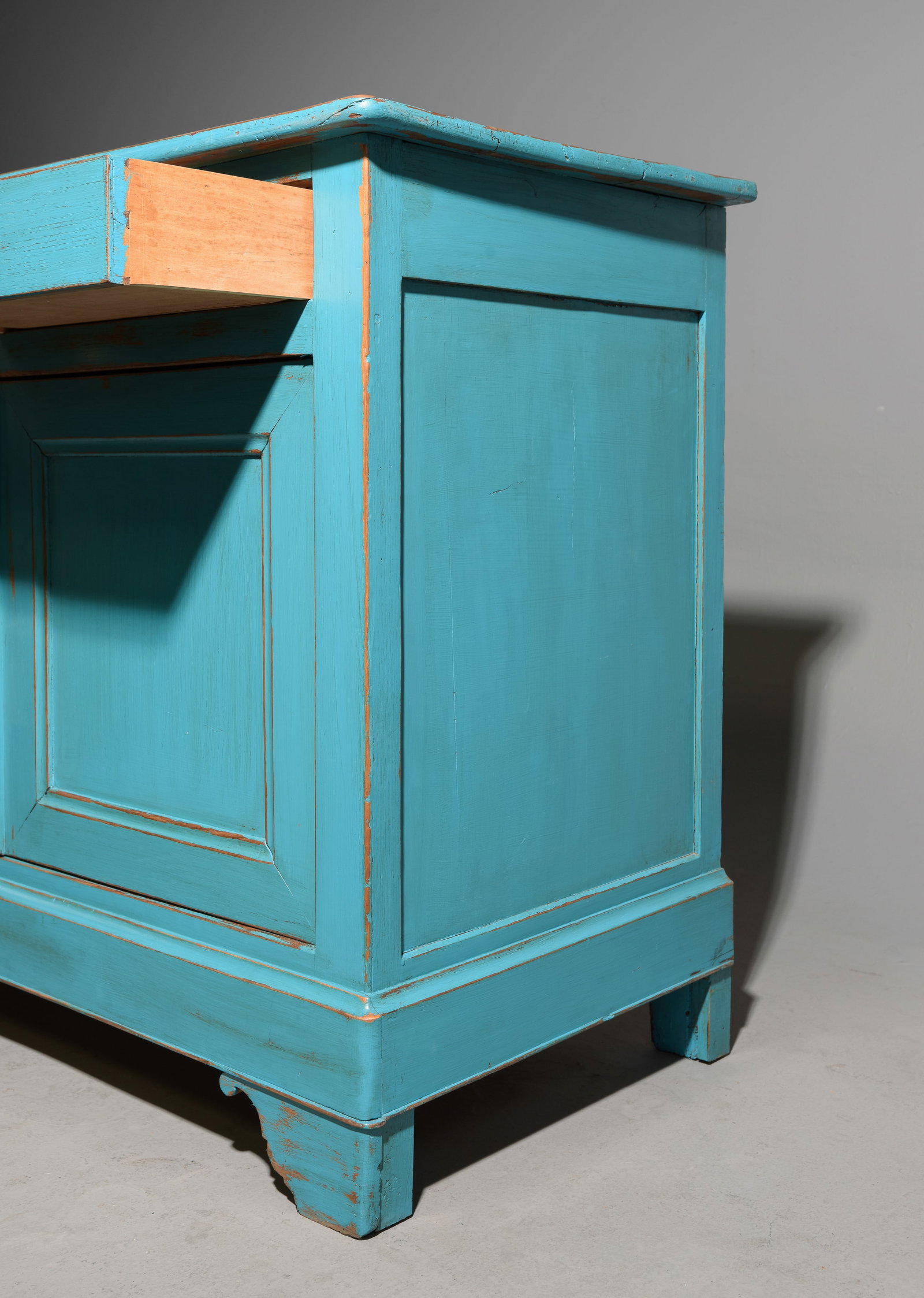 French Painted Two over Two Buffet / Sideboard - 5