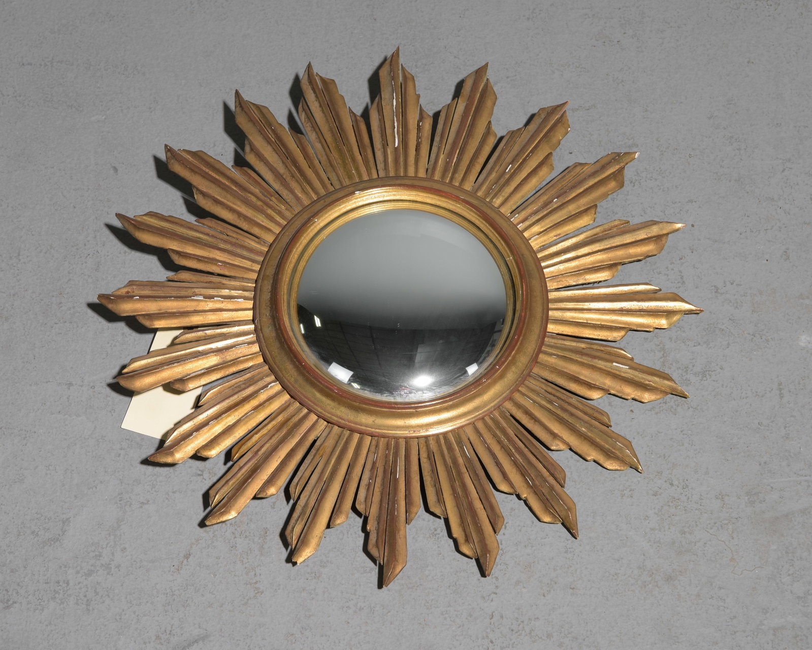 Gilded Sunburst Framed Mirror #3 (1 of 4)