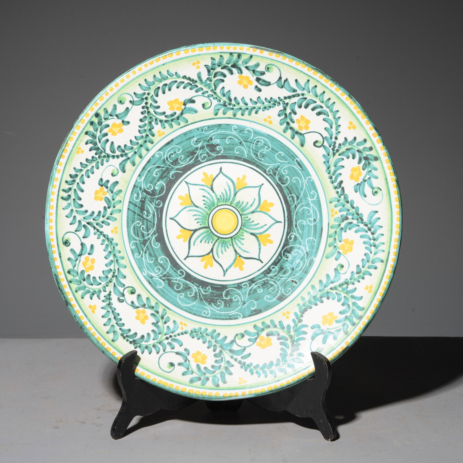 Italian Hand Painted Charger / Platter #1 (1 of 3)