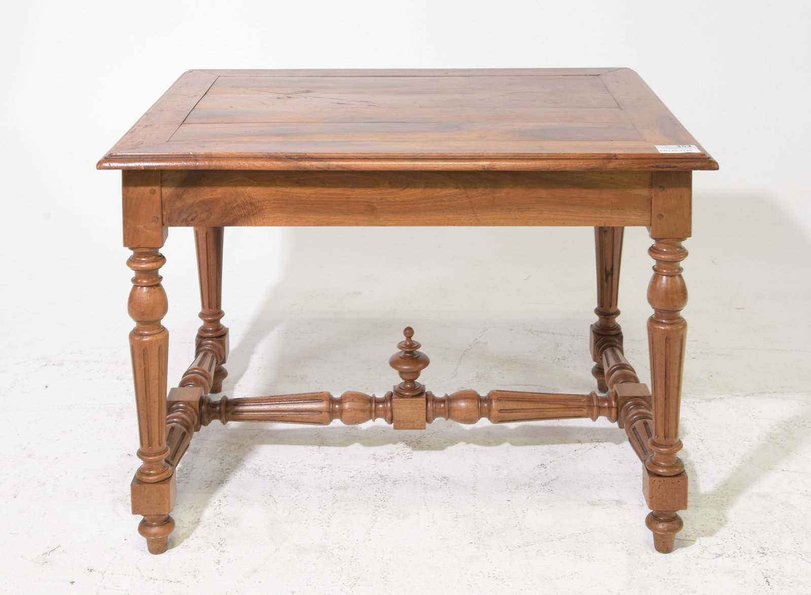 Louis XVI Style Walnut Writing Table (1 of 7)