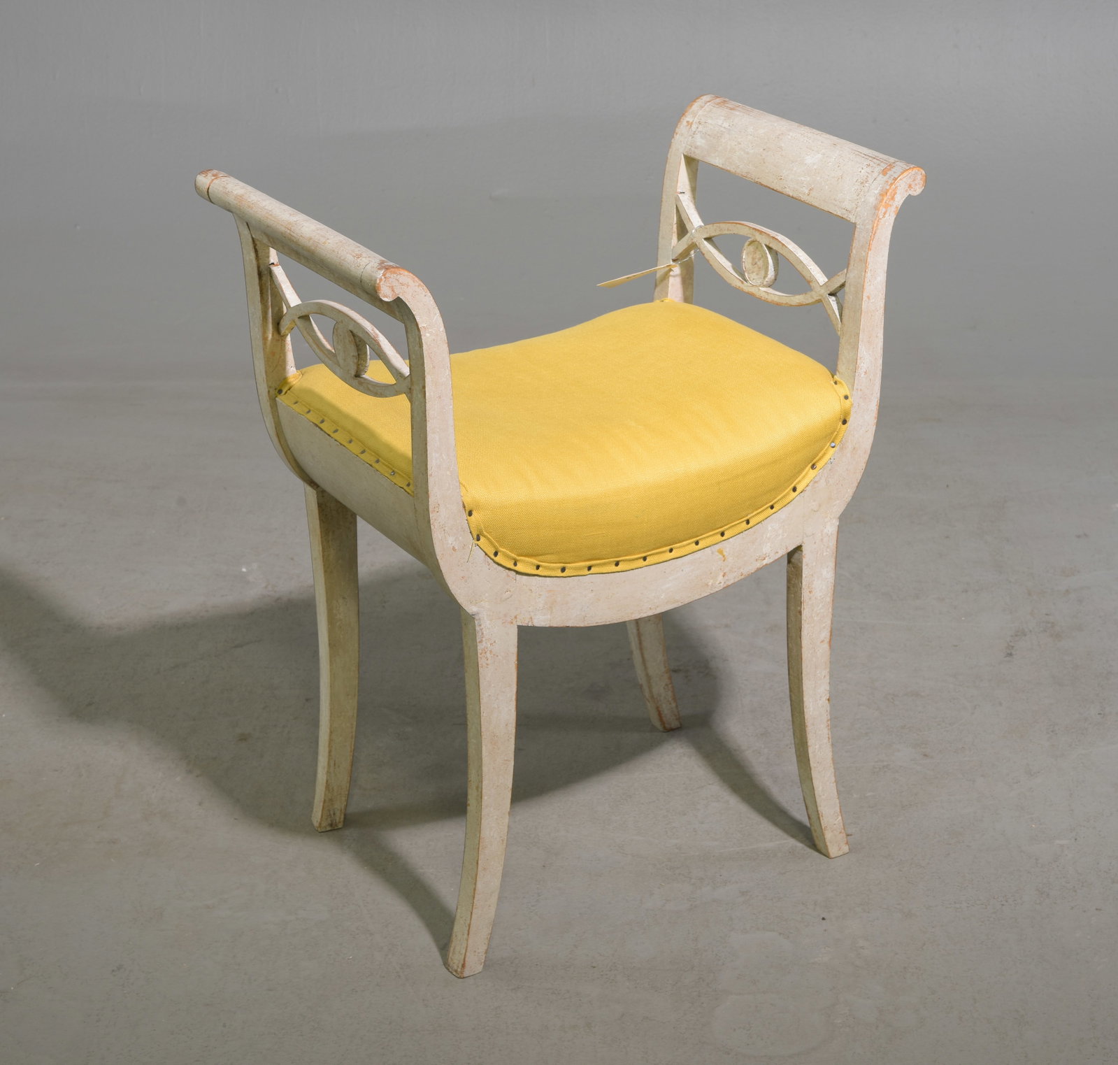 French Antique Tabouret Stool / Bench (1 of 3)
