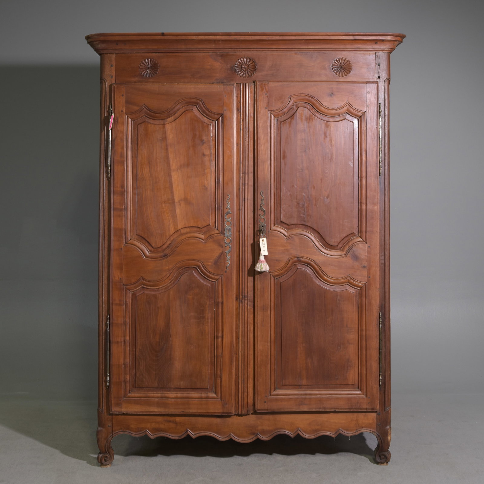 Louis XV Style Double Door Armoire (1 of 8)