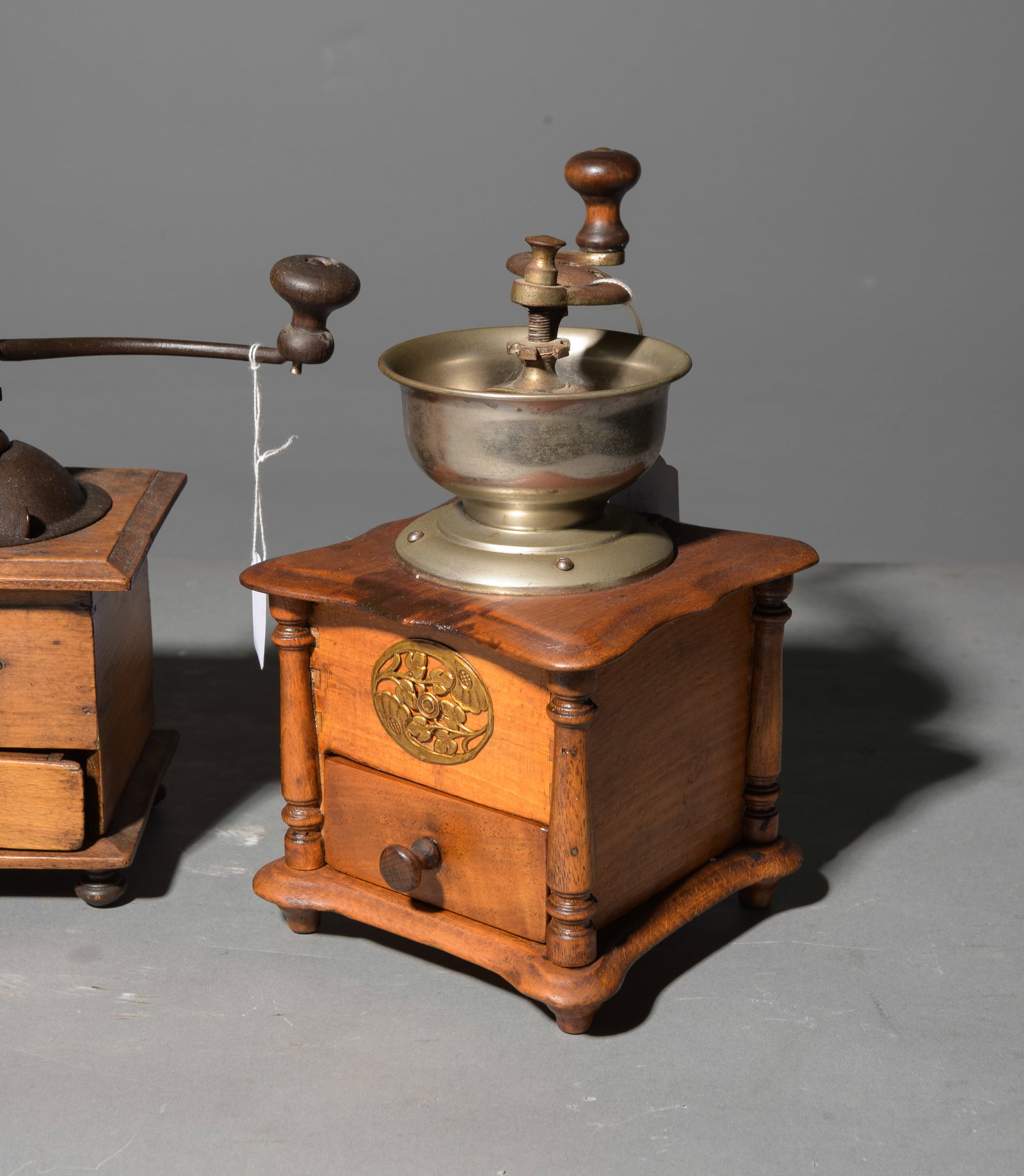 Three French Coffee / Bean Grinders - 2
